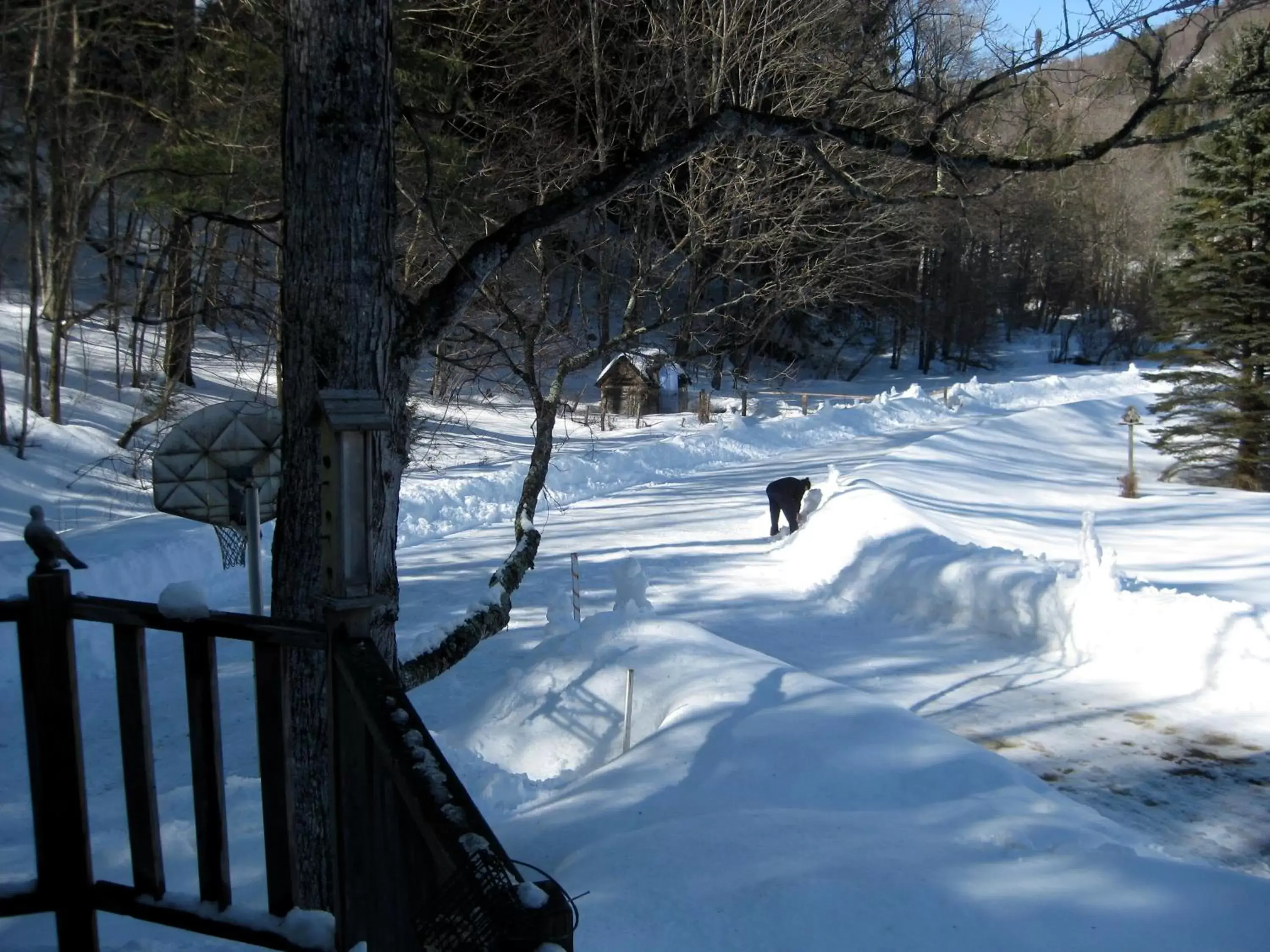 Area and facilities, Winter in Mountain Valley Retreat