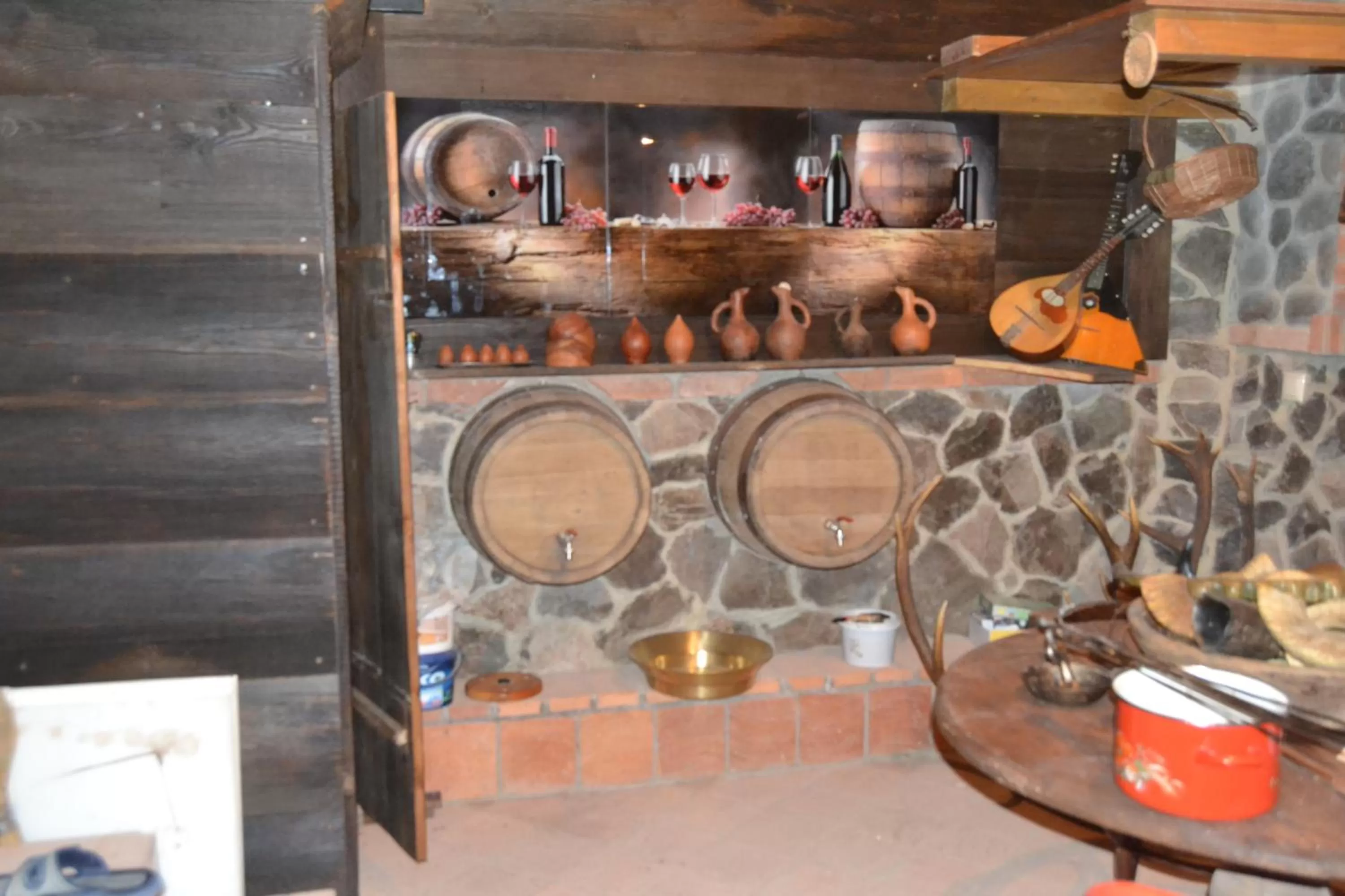 Lounge or bar in Borjomi Villa Roma