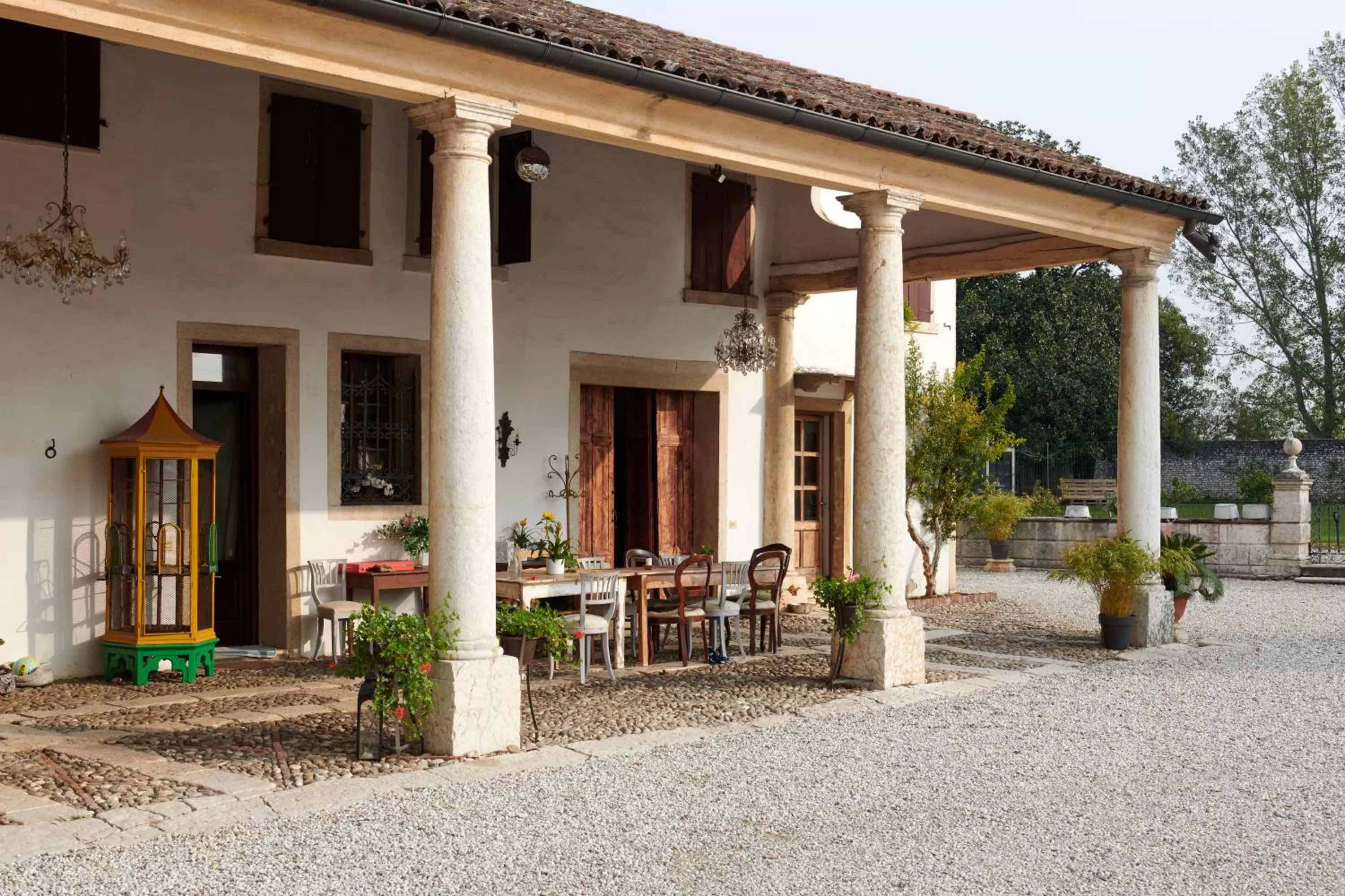 Garden in Villa Stecchini