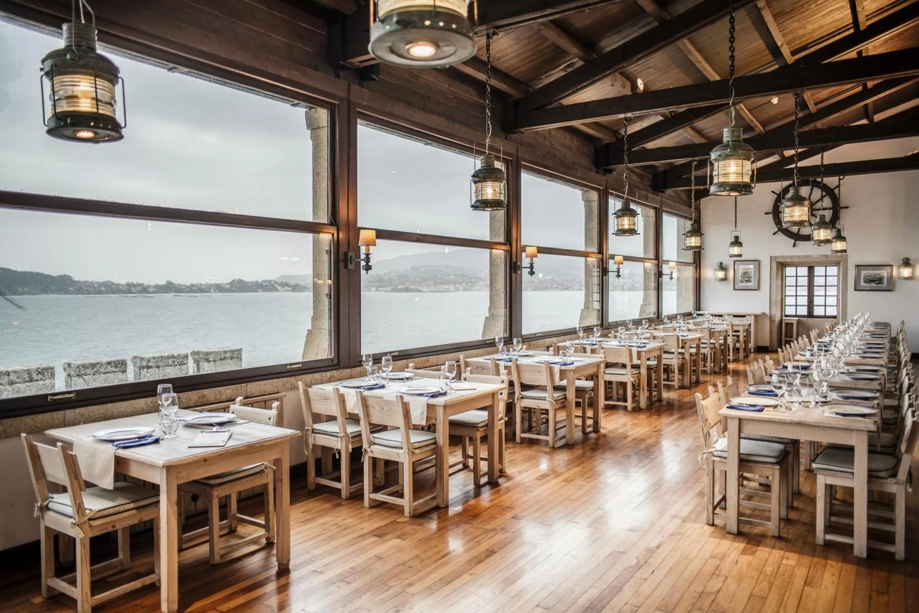 Lunch in Parador de Baiona