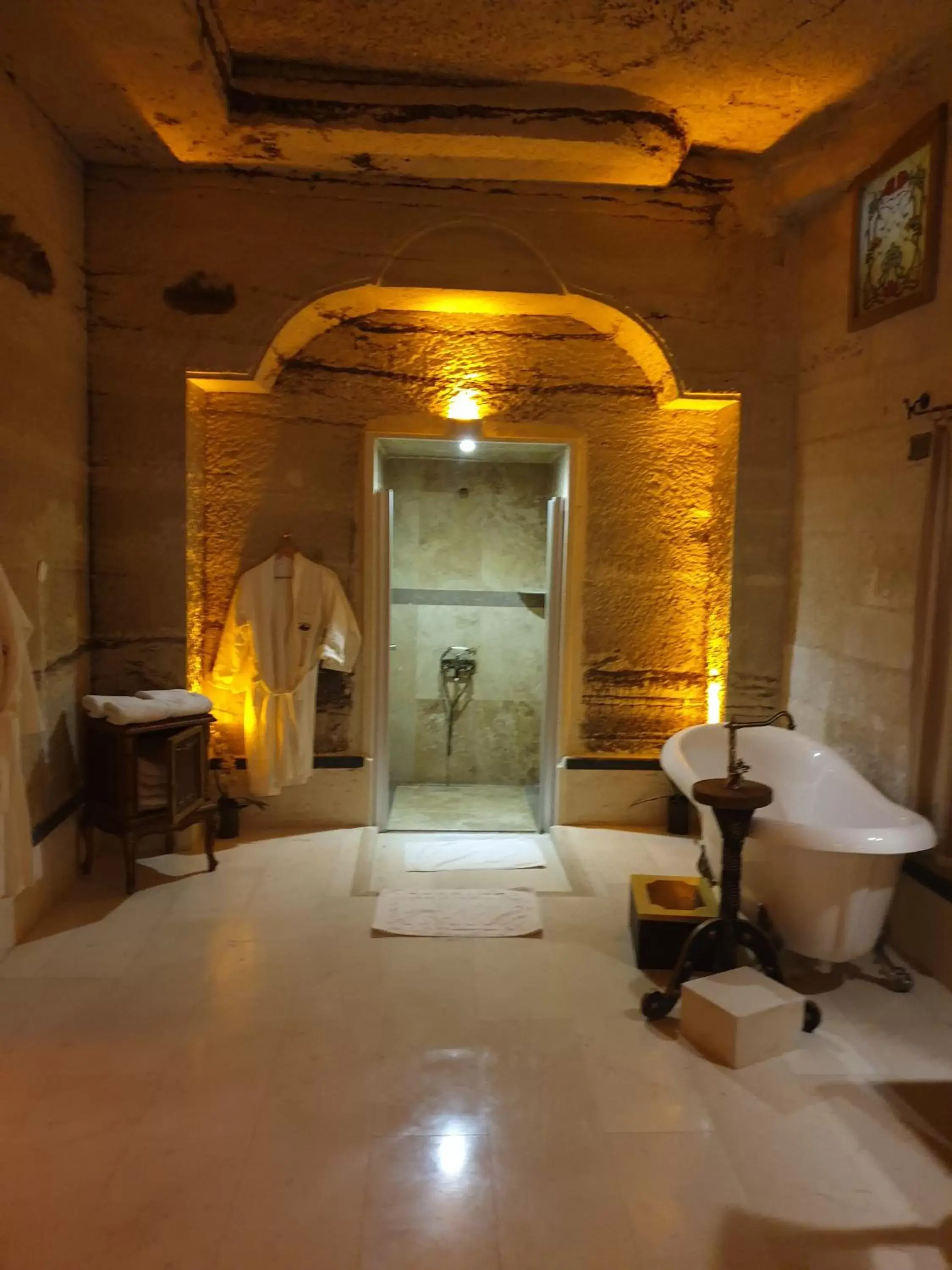 Bathroom in Aydinli Cave Hotel