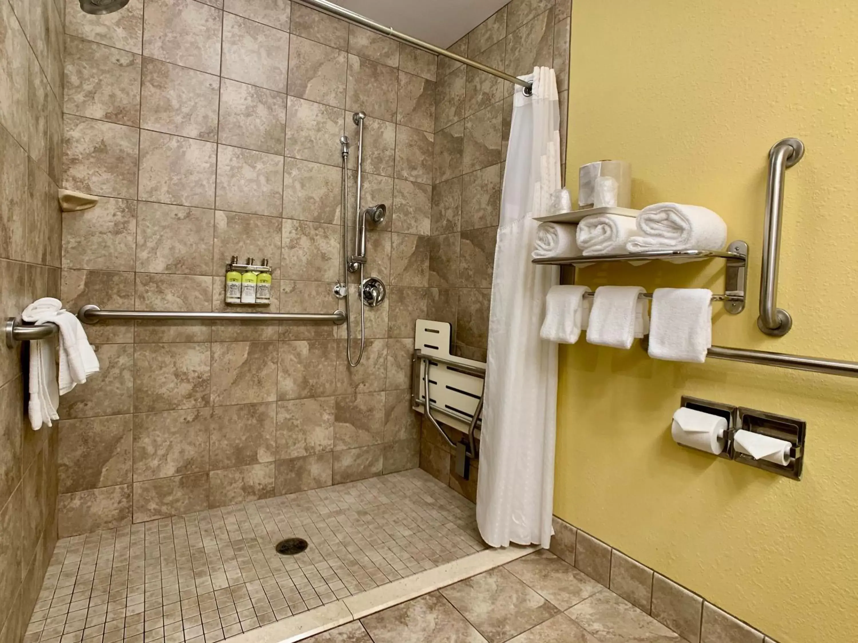 Photo of the whole room, Bathroom in Holiday Inn Express Hotel & Suites Charleston-Ashley Phosphate, an IHG Hotel