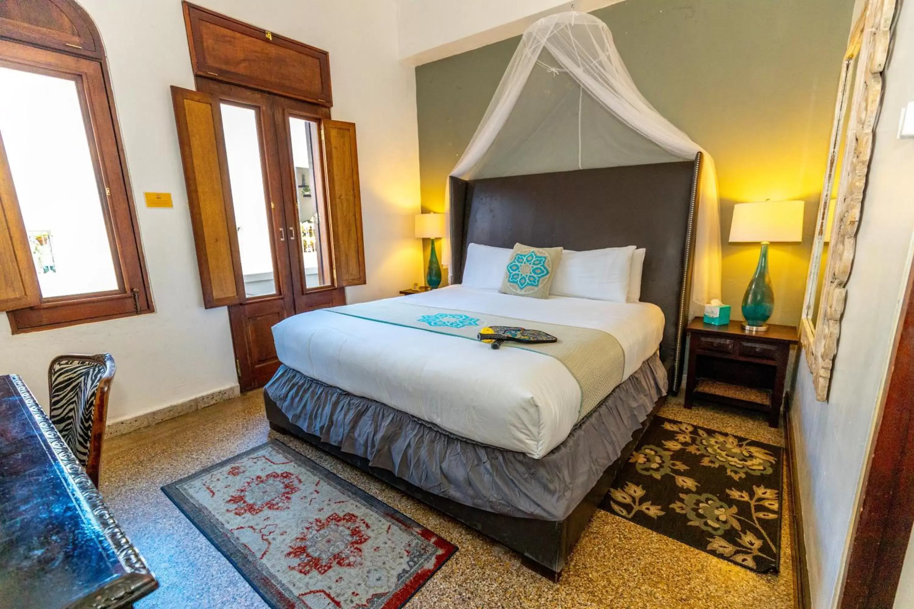 Bed in CasaBlanca Hotel