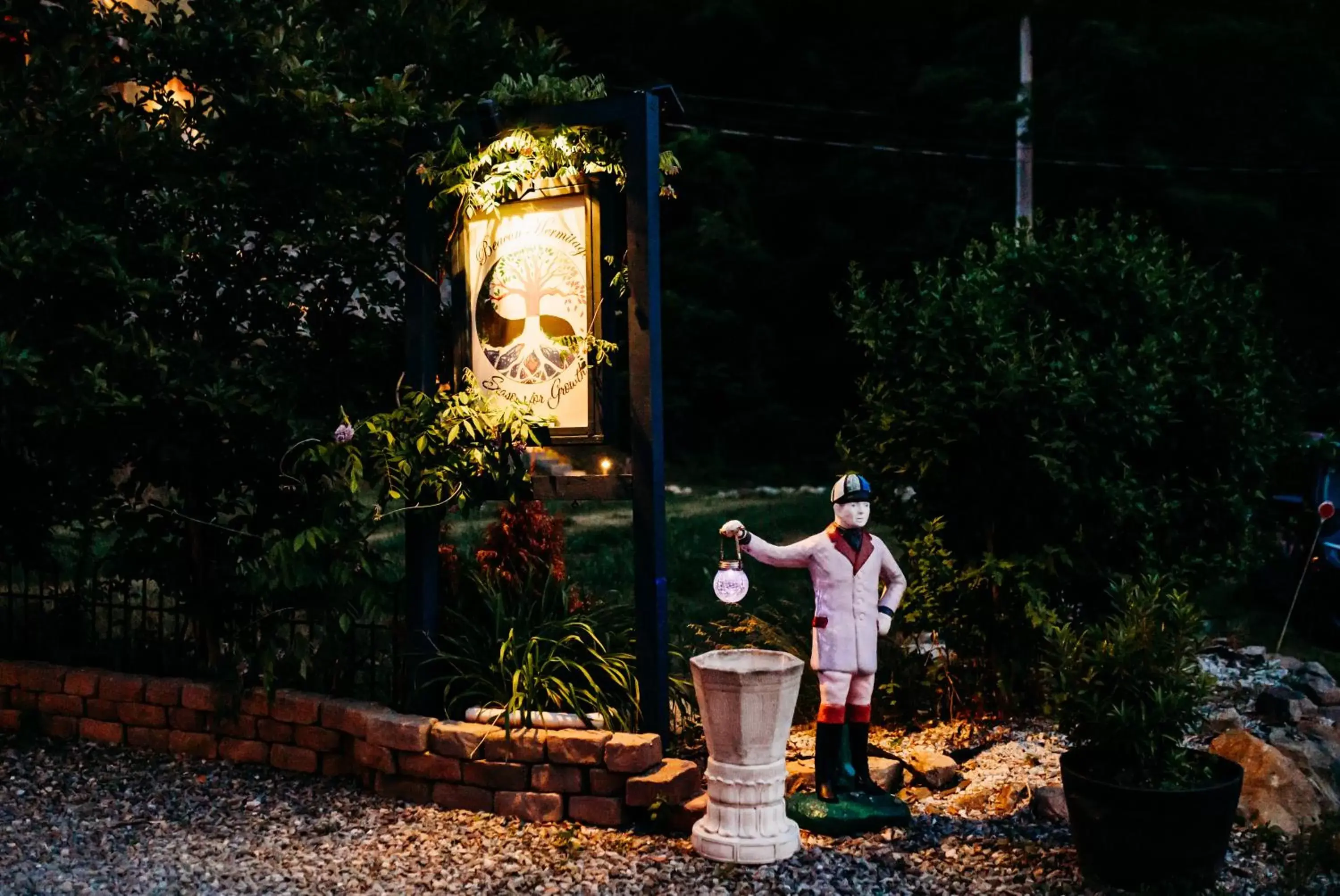 Garden in Beacon Hermitage