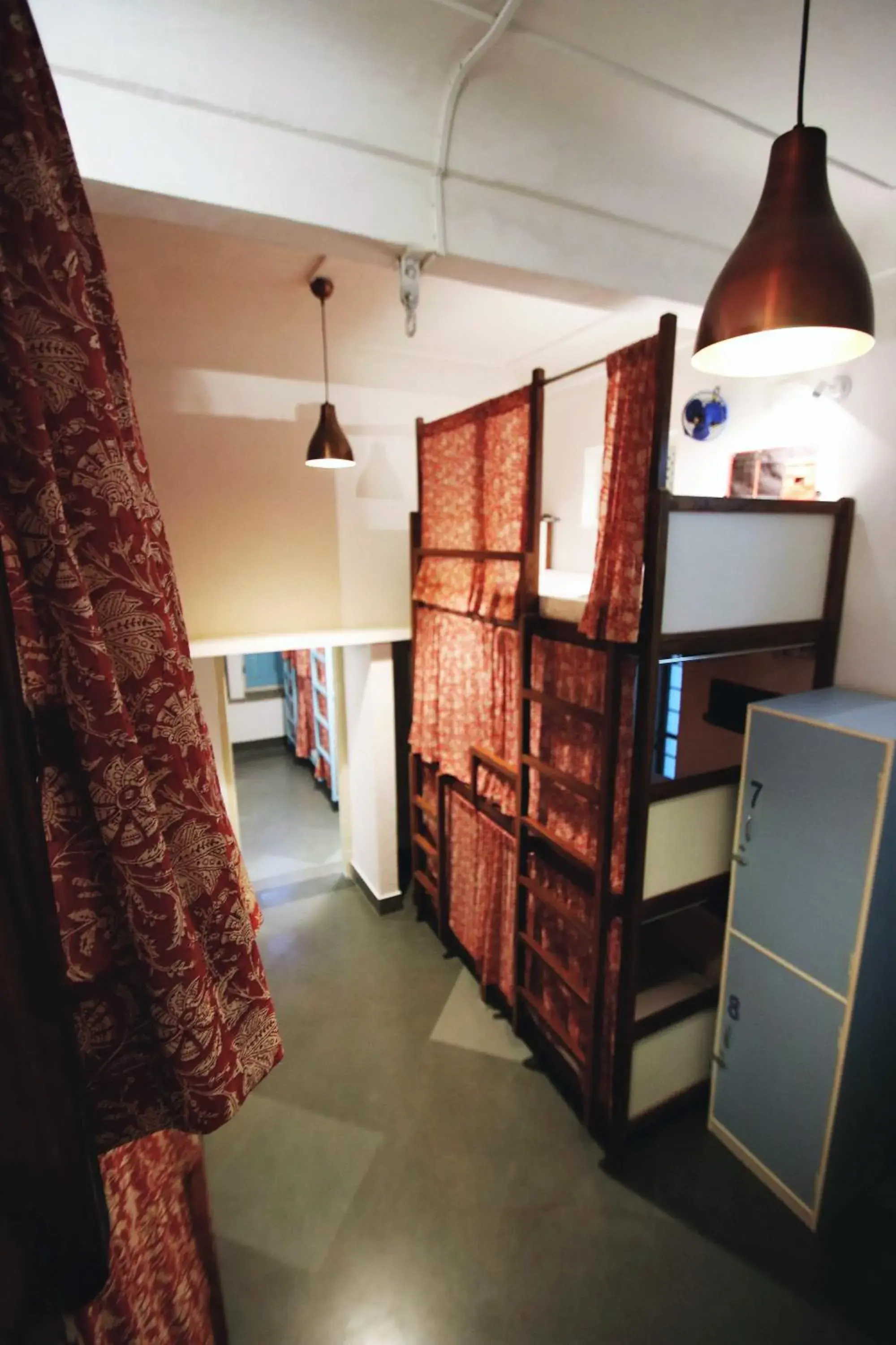 Photo of the whole room, Bunk Bed in Jaipur Jantar Hostel