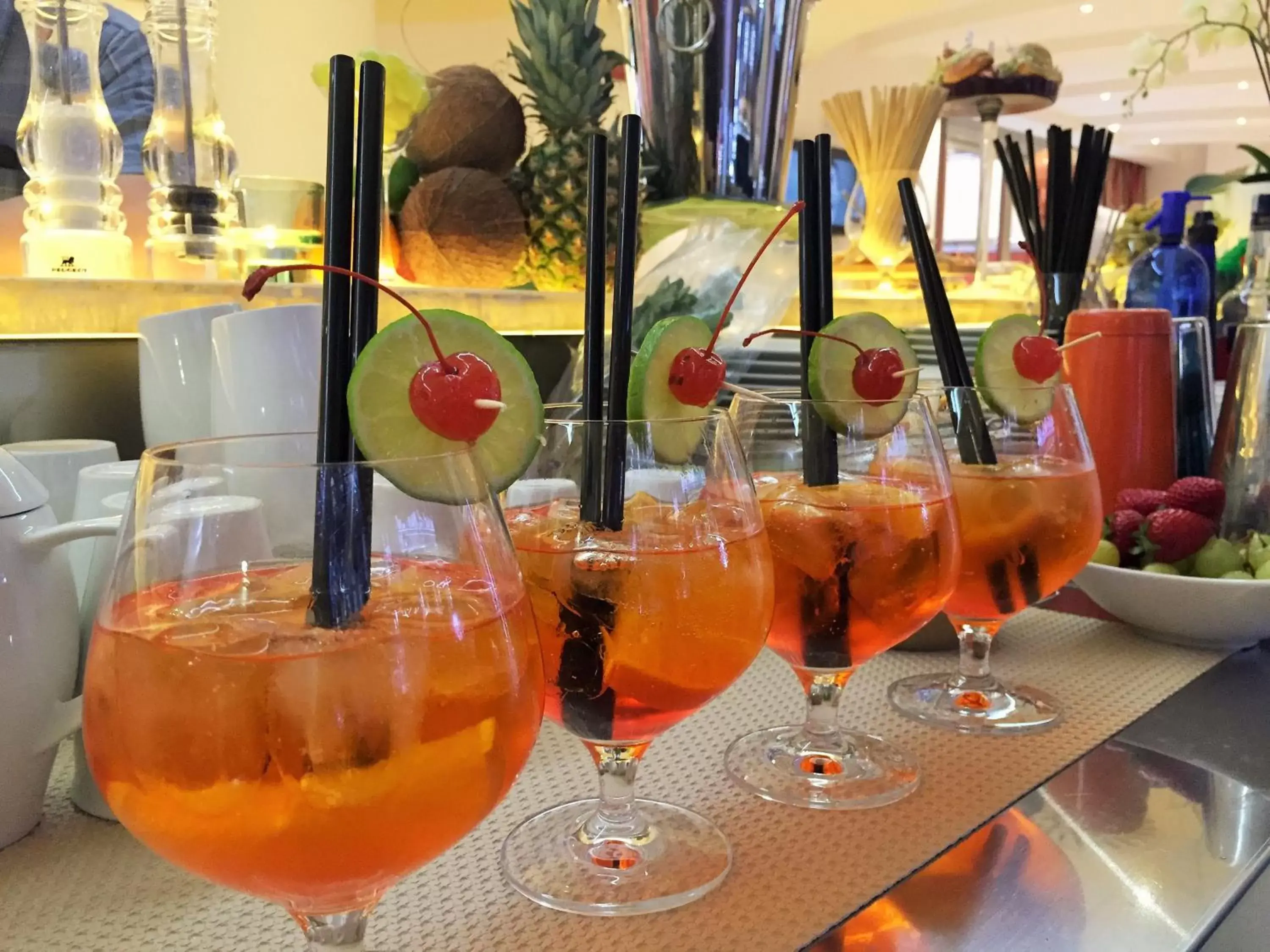 Alcoholic drinks in Erbavoglio Hotel