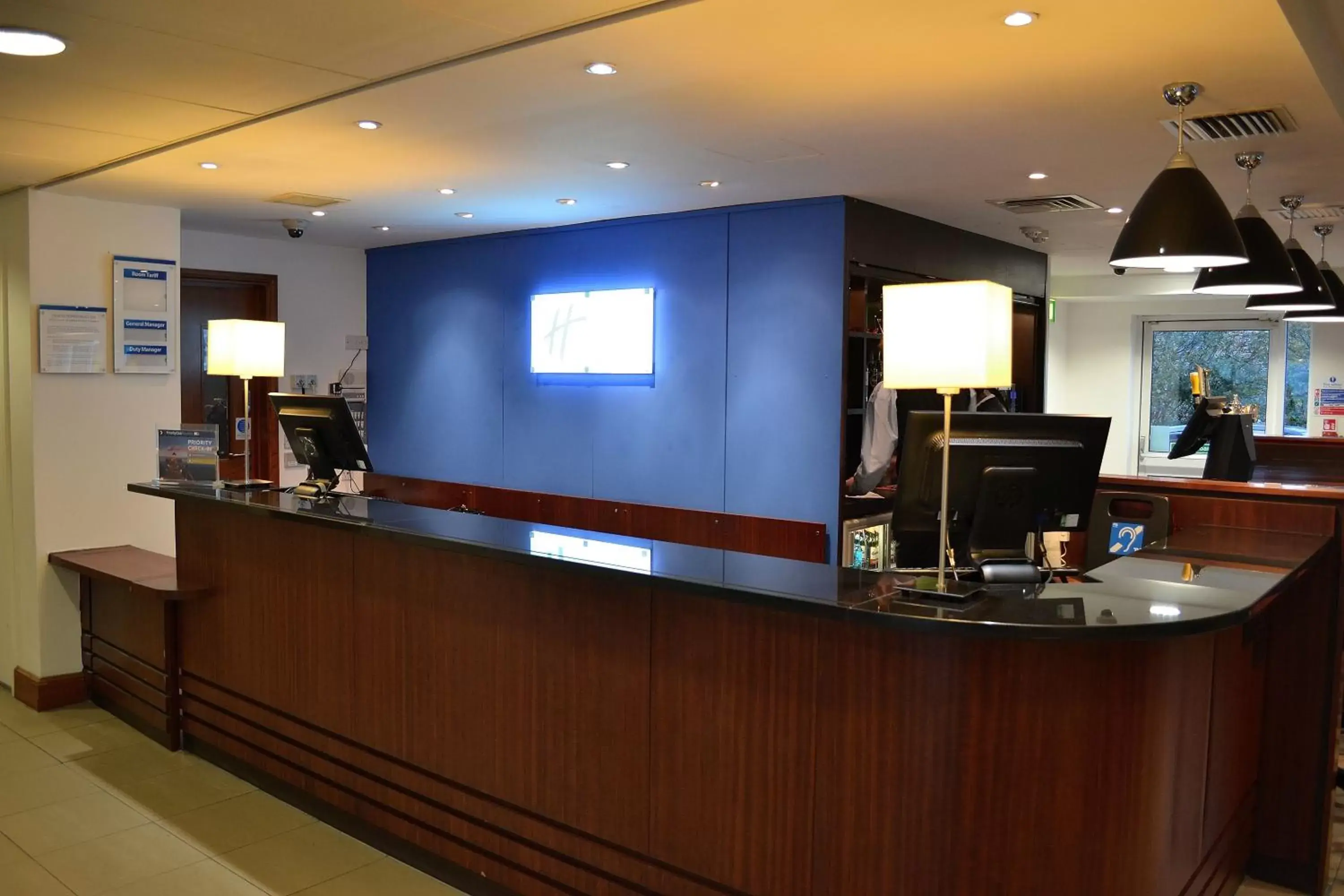 Property building, Lobby/Reception in Holiday Inn Express Birmingham Star City, an IHG Hotel