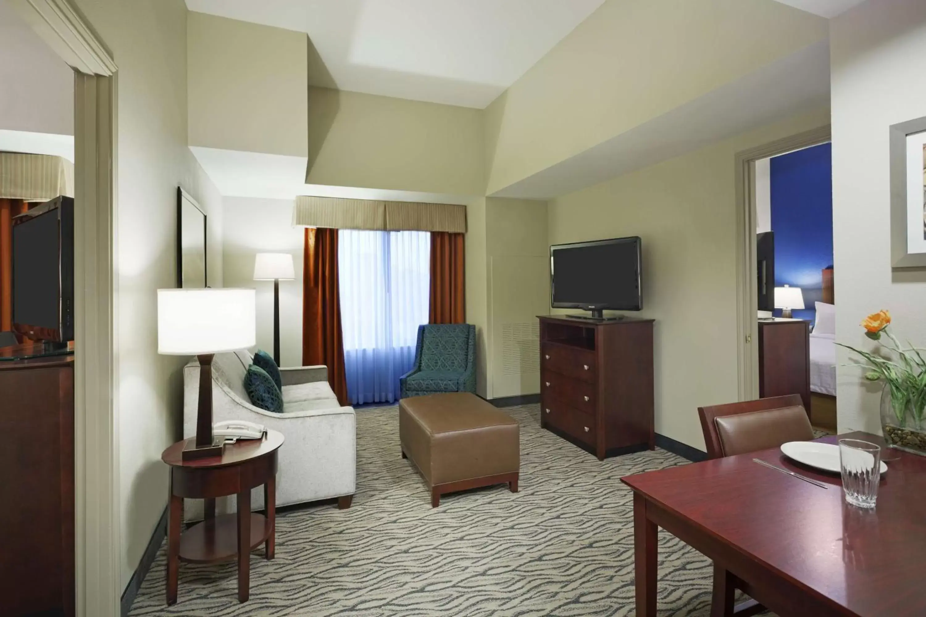 Living room, Seating Area in Homewood Suites by Hilton Houston Near the Galleria