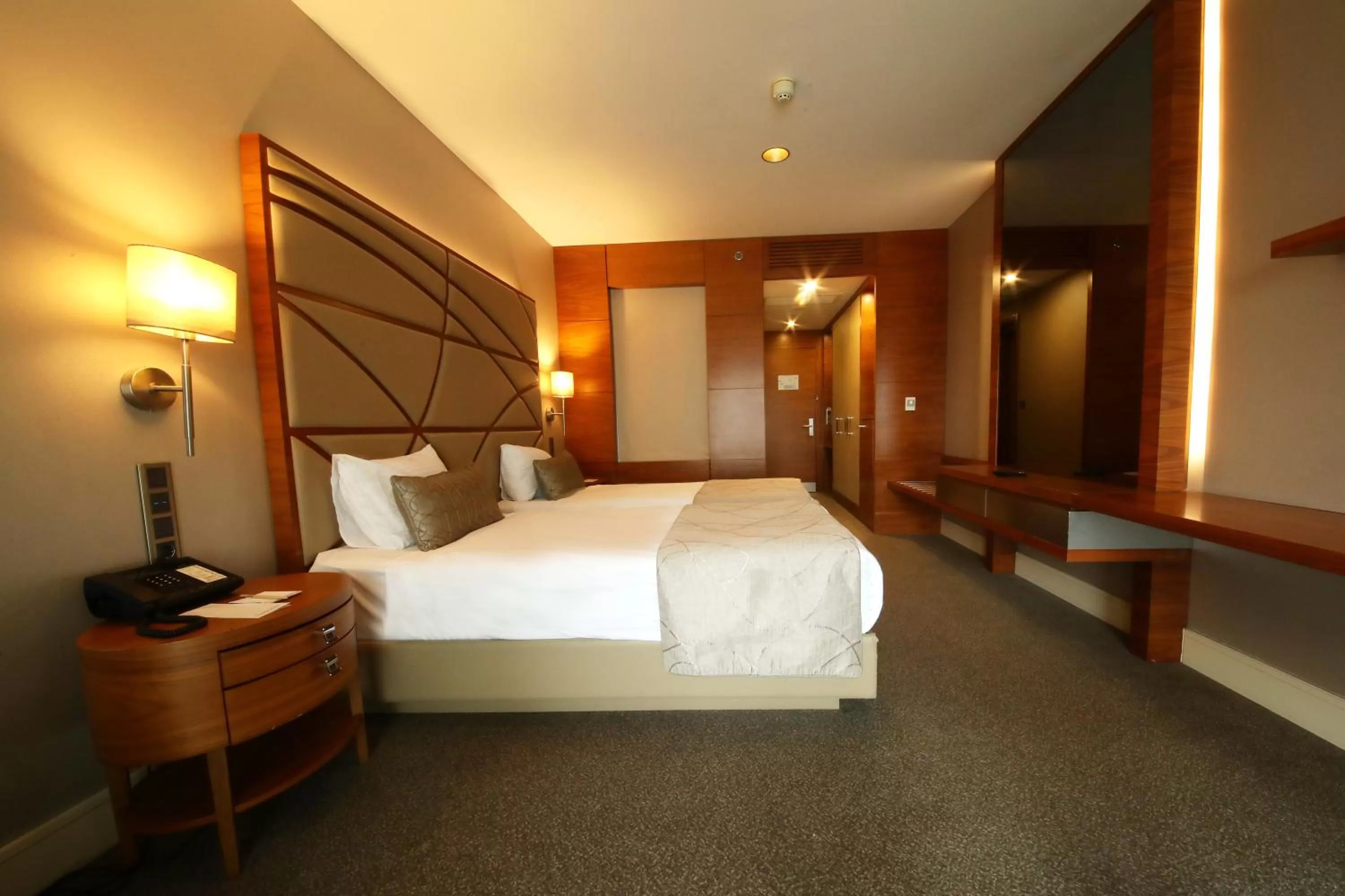 Bed in Cevahir Hotel Istanbul Asia