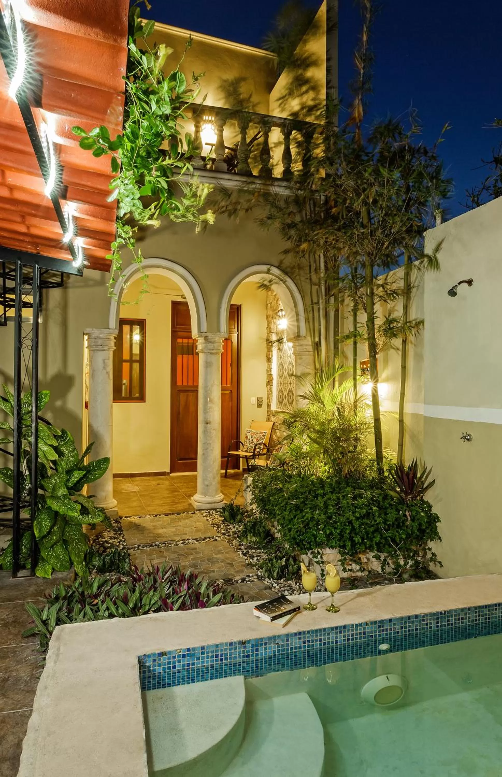 Garden in Casa Del Maya Bed & Breakfast