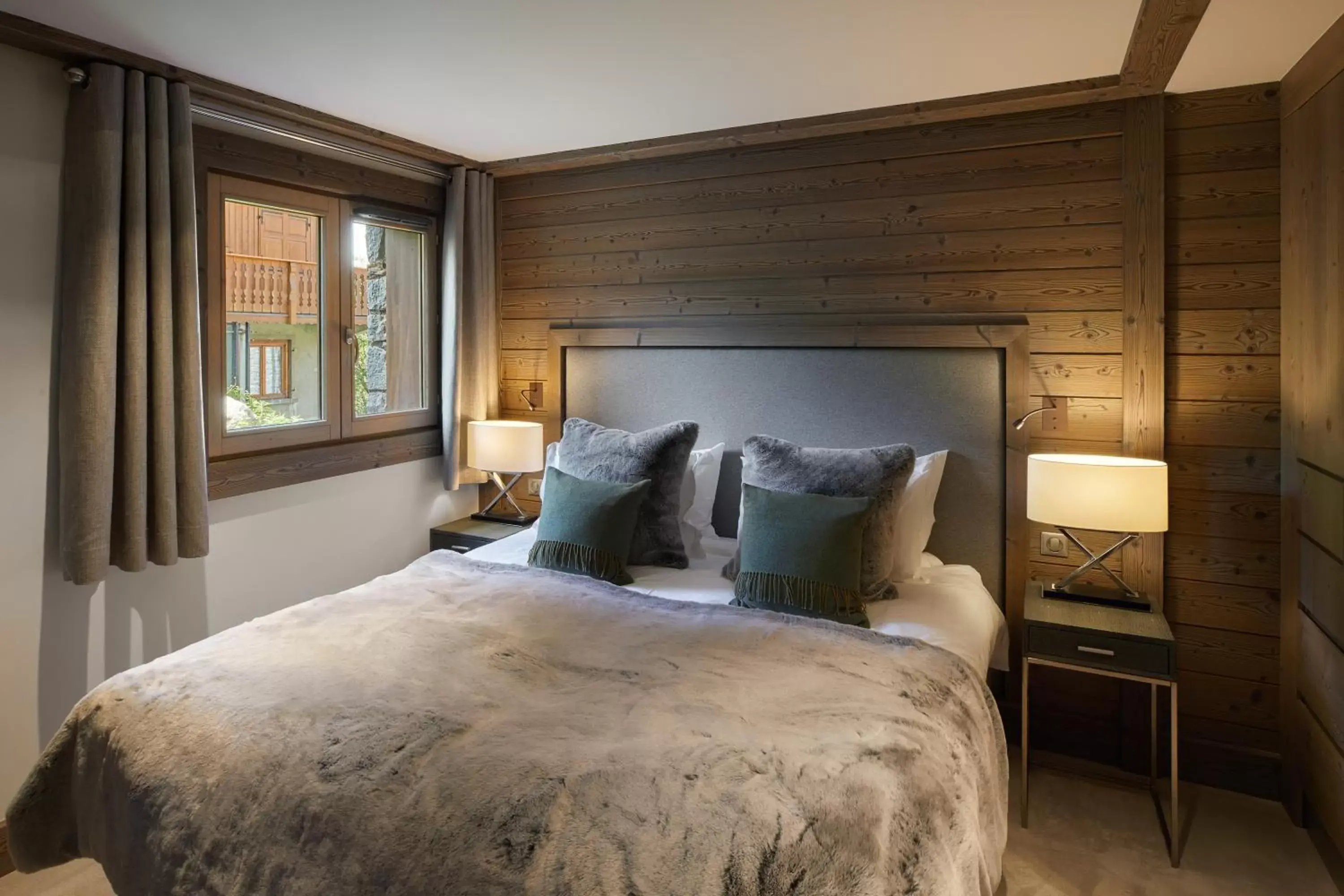 Bed in Six Senses Residences & Spa Courchevel