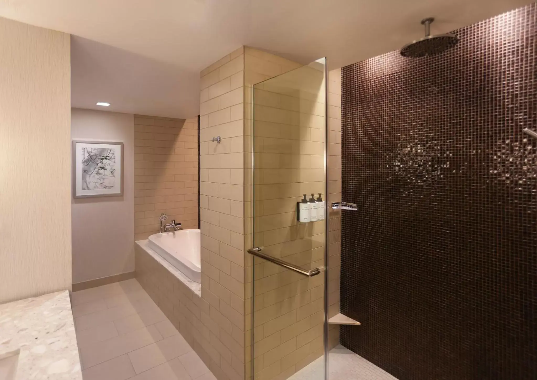 Photo of the whole room, Bathroom in InterContinental New York Times Square, an IHG Hotel