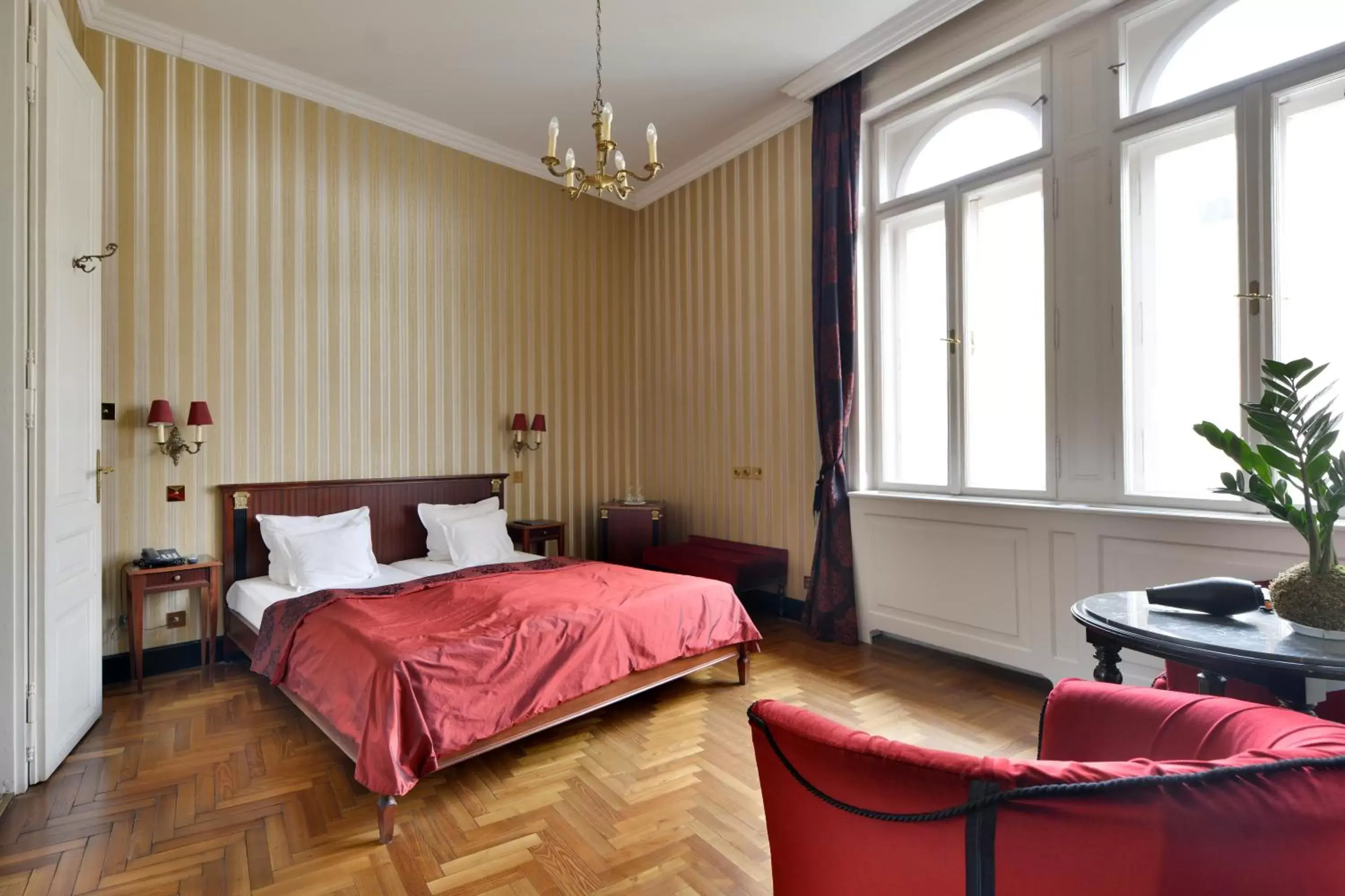 Bed in Gerlóczy Boutique Hotel