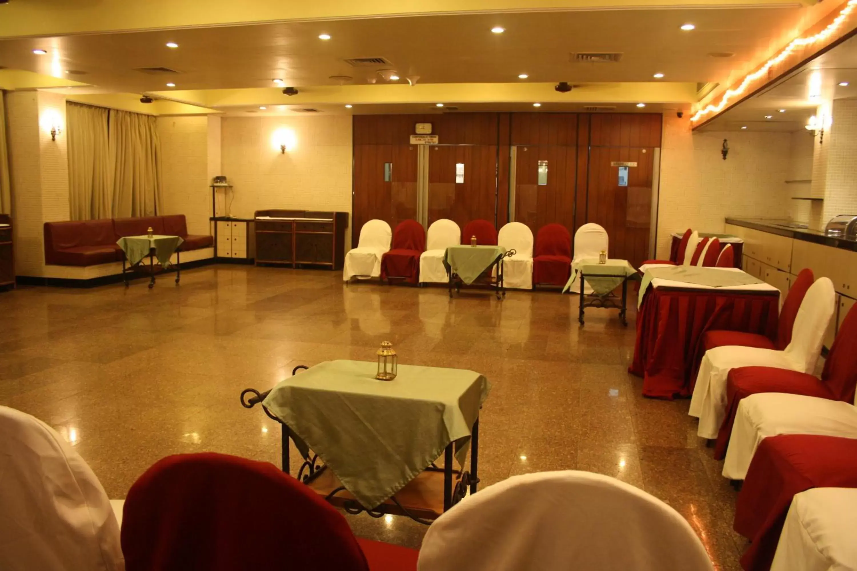 Seating area, Banquet Facilities in Hotel Karl Residency