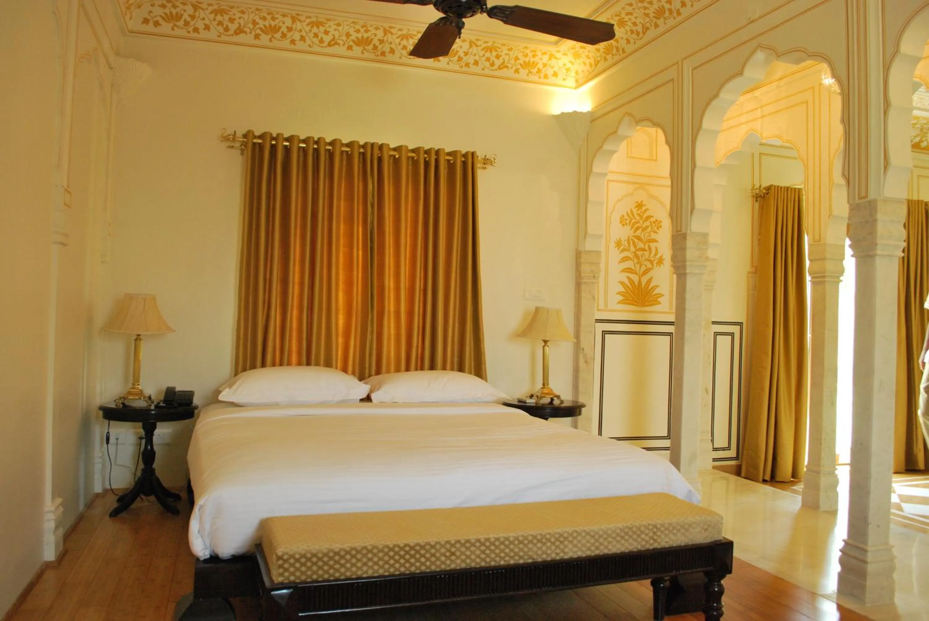 Photo of the whole room, Bed in Royal Heritage Haveli - By Leisure Hotels