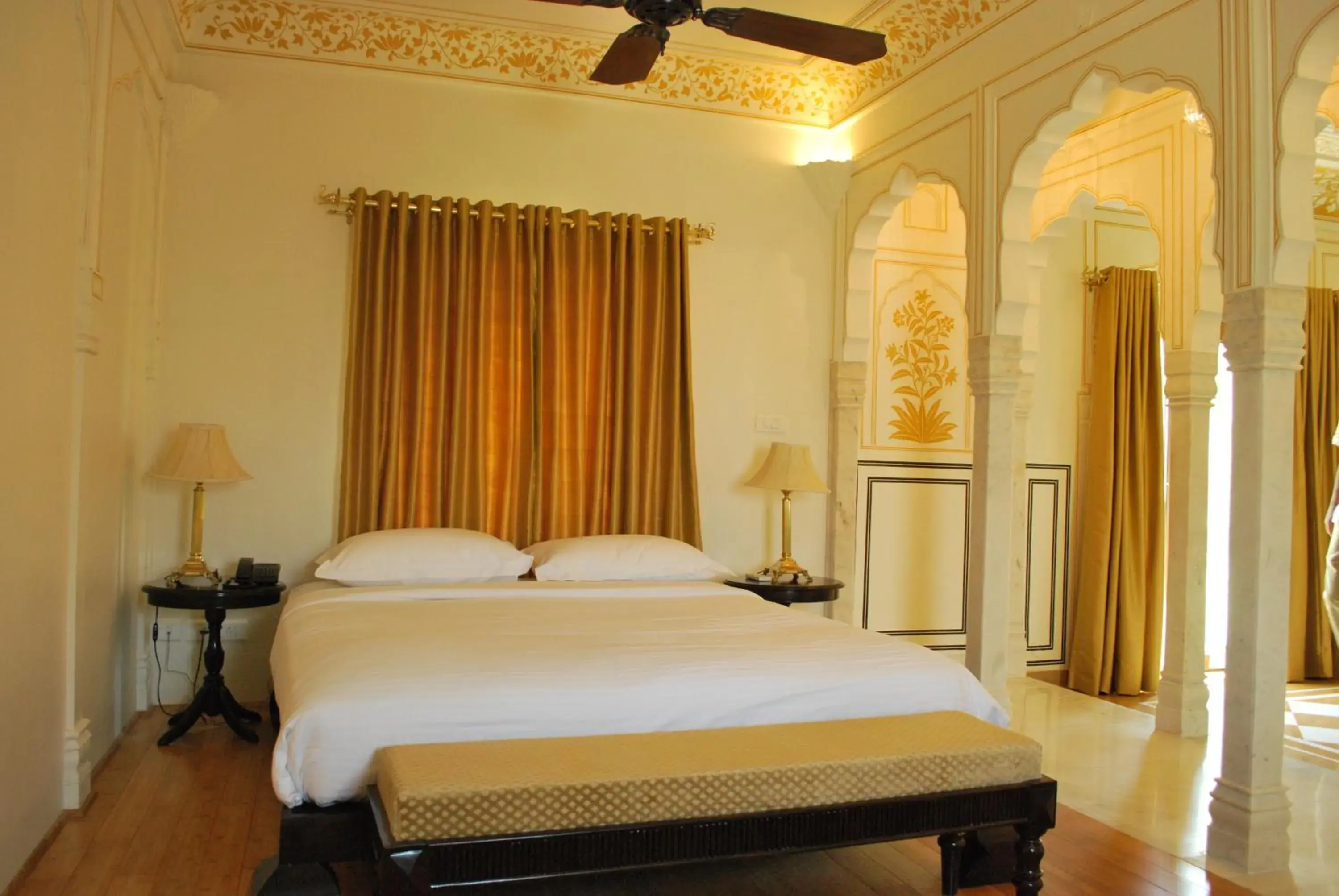 Photo of the whole room, Bed in Royal Heritage Haveli