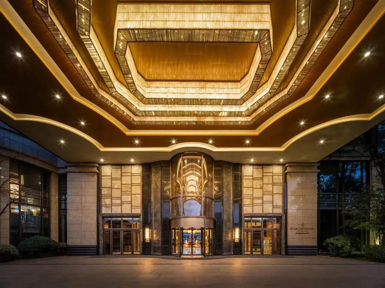 Seating area in Intercontinental Changzhou
