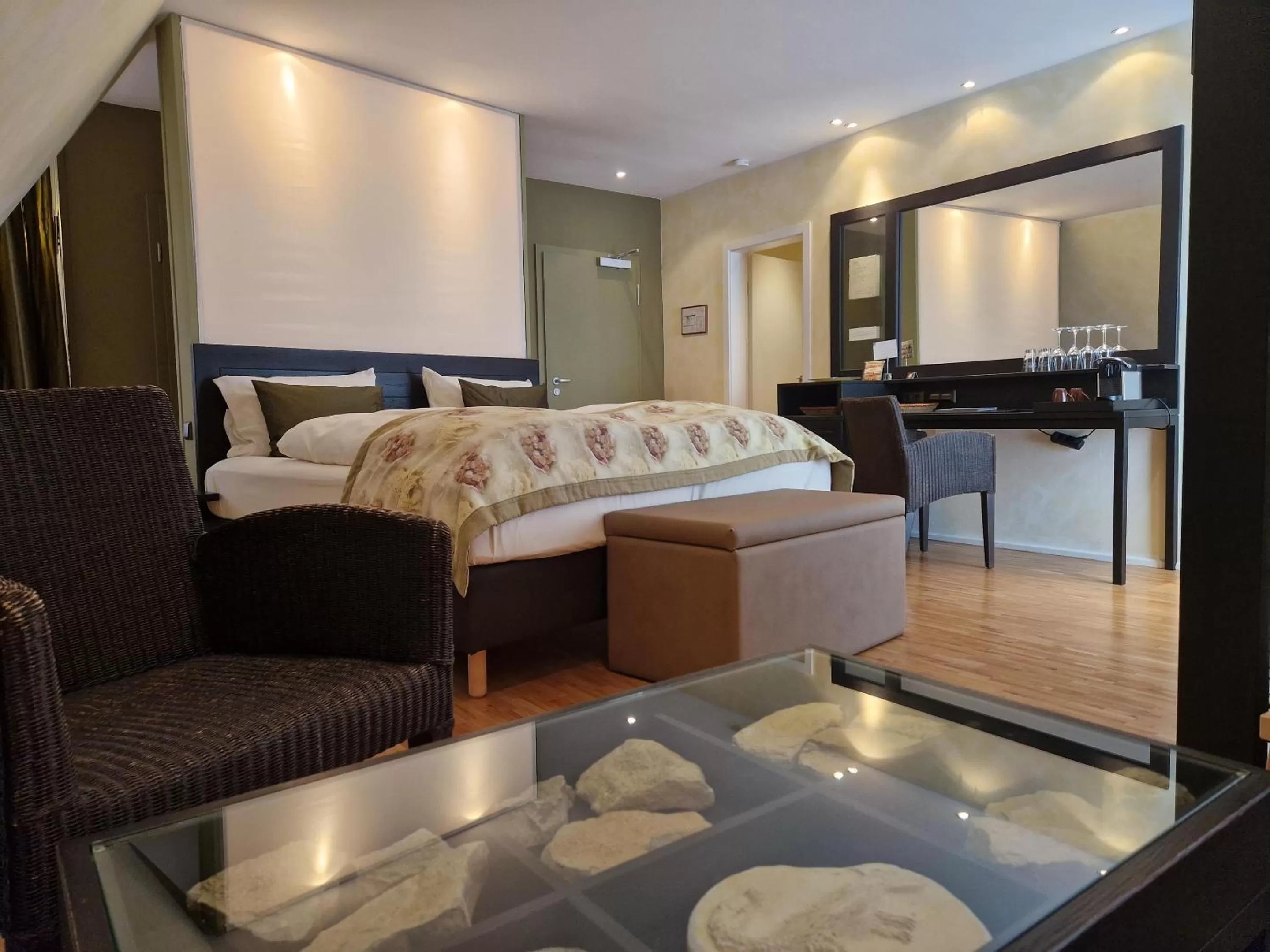 Bed in Laurentius Boutique-Hotel & Restaurant