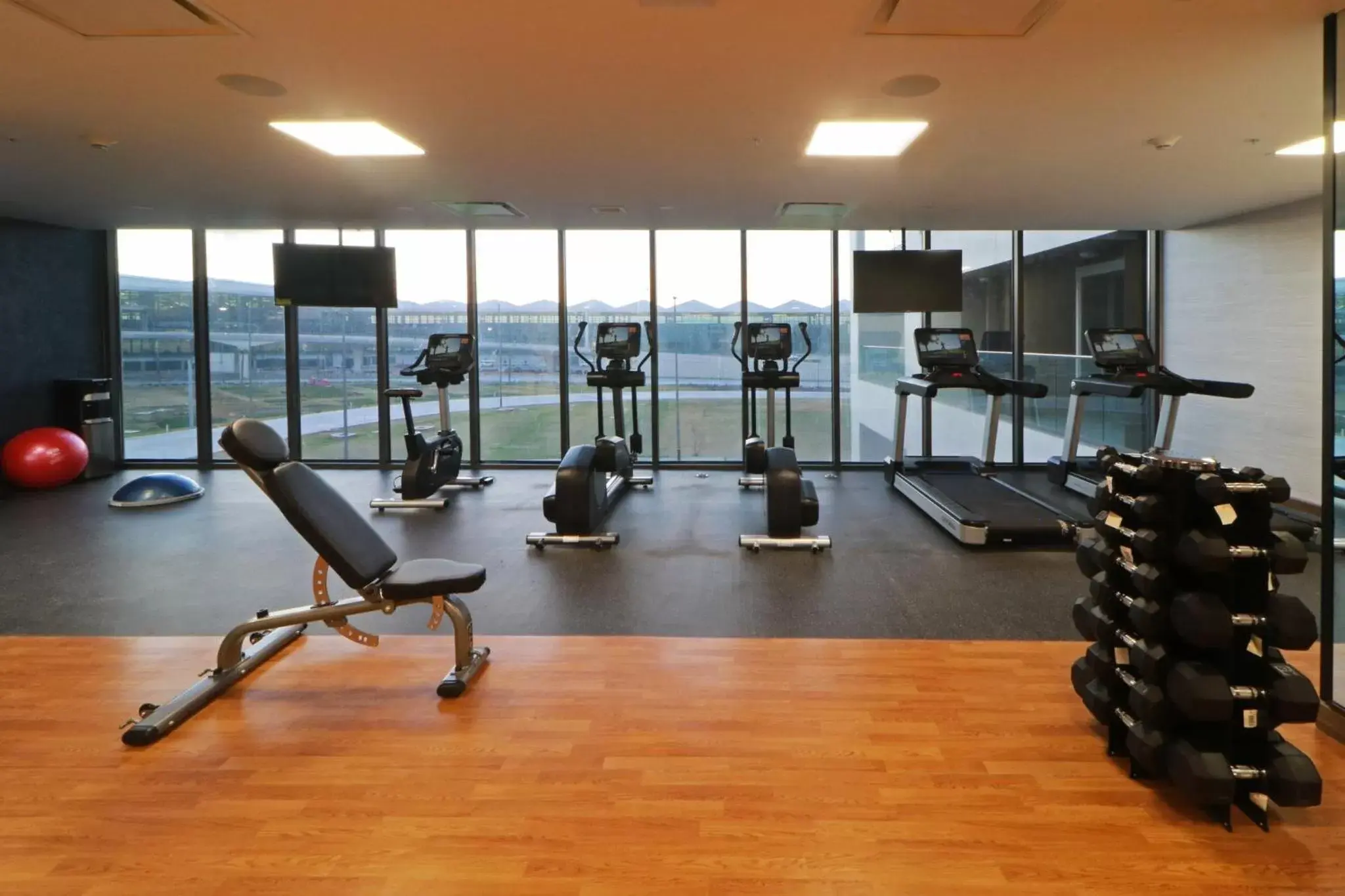 Fitness centre/facilities, Fitness Center/Facilities in Holiday Inn & Suites - Mexico Felipe Angeles Airport, an IHG Hotel