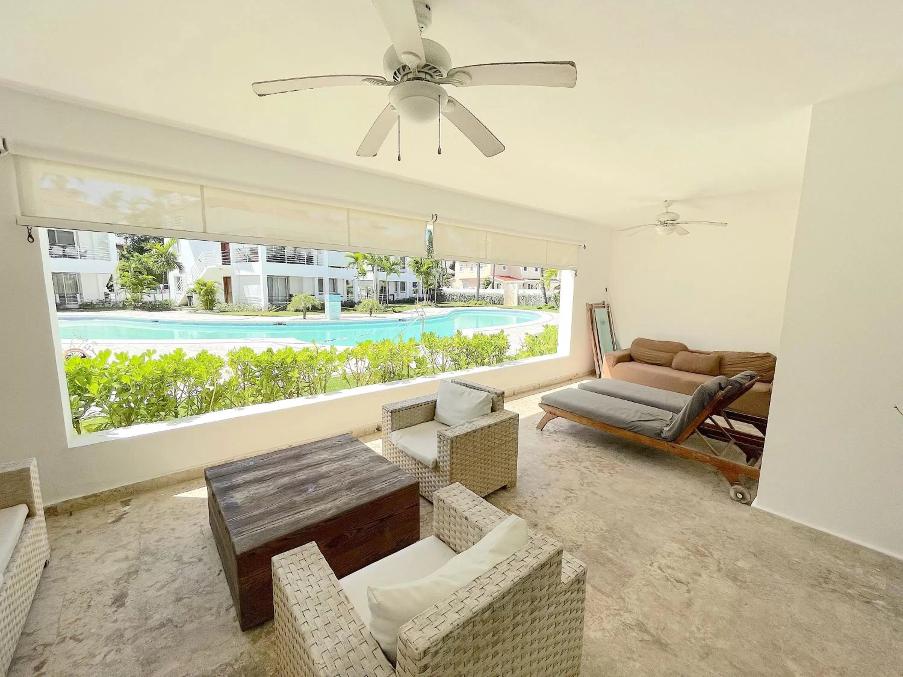 Patio, Seating Area in CARIBBEAN GALAXY HOTEL Los Corales BAVARO BEACH CLUB & SPA