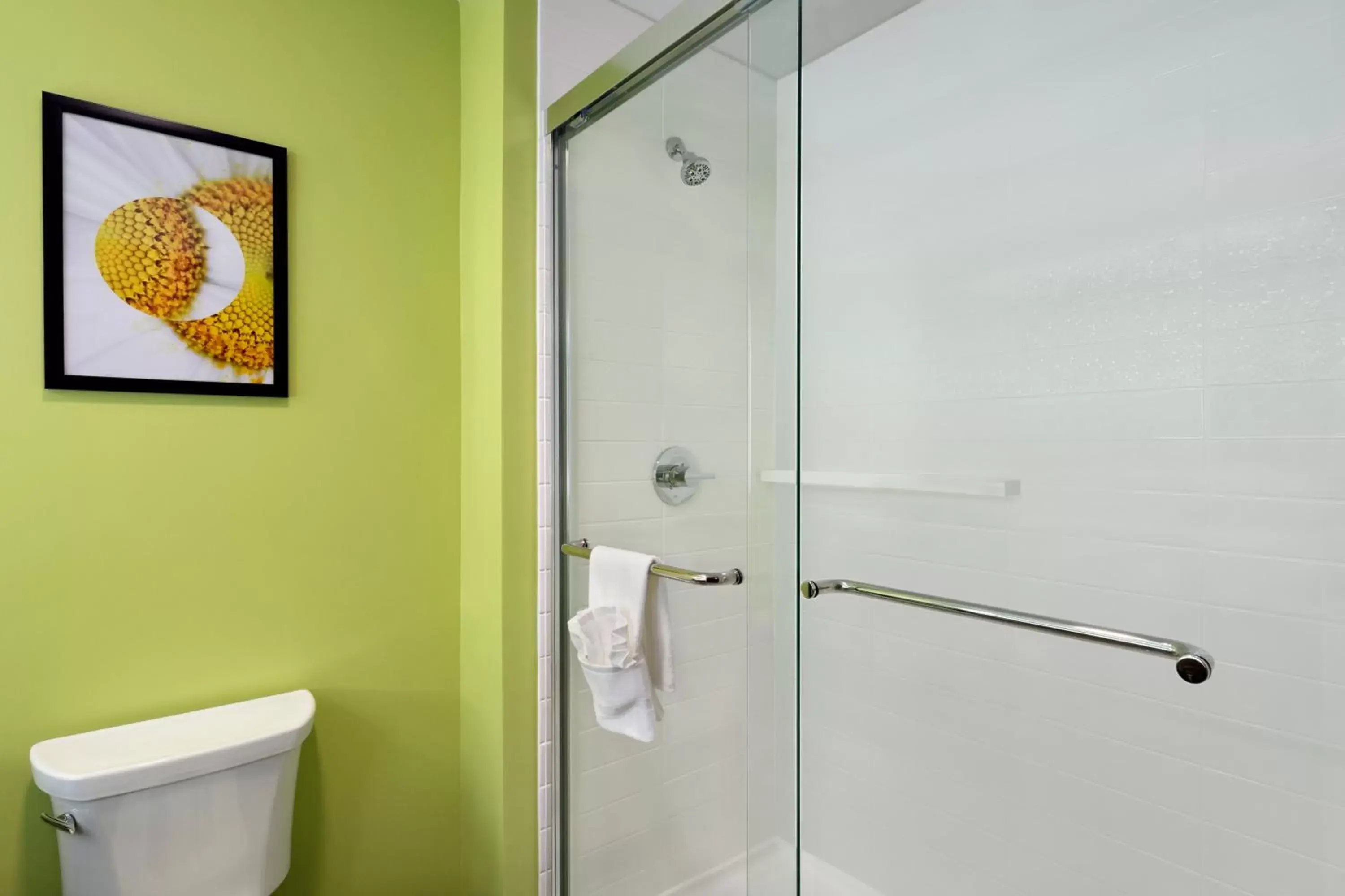 Shower, Bathroom in La Quinta Inn & Suites by Wyndham Braselton