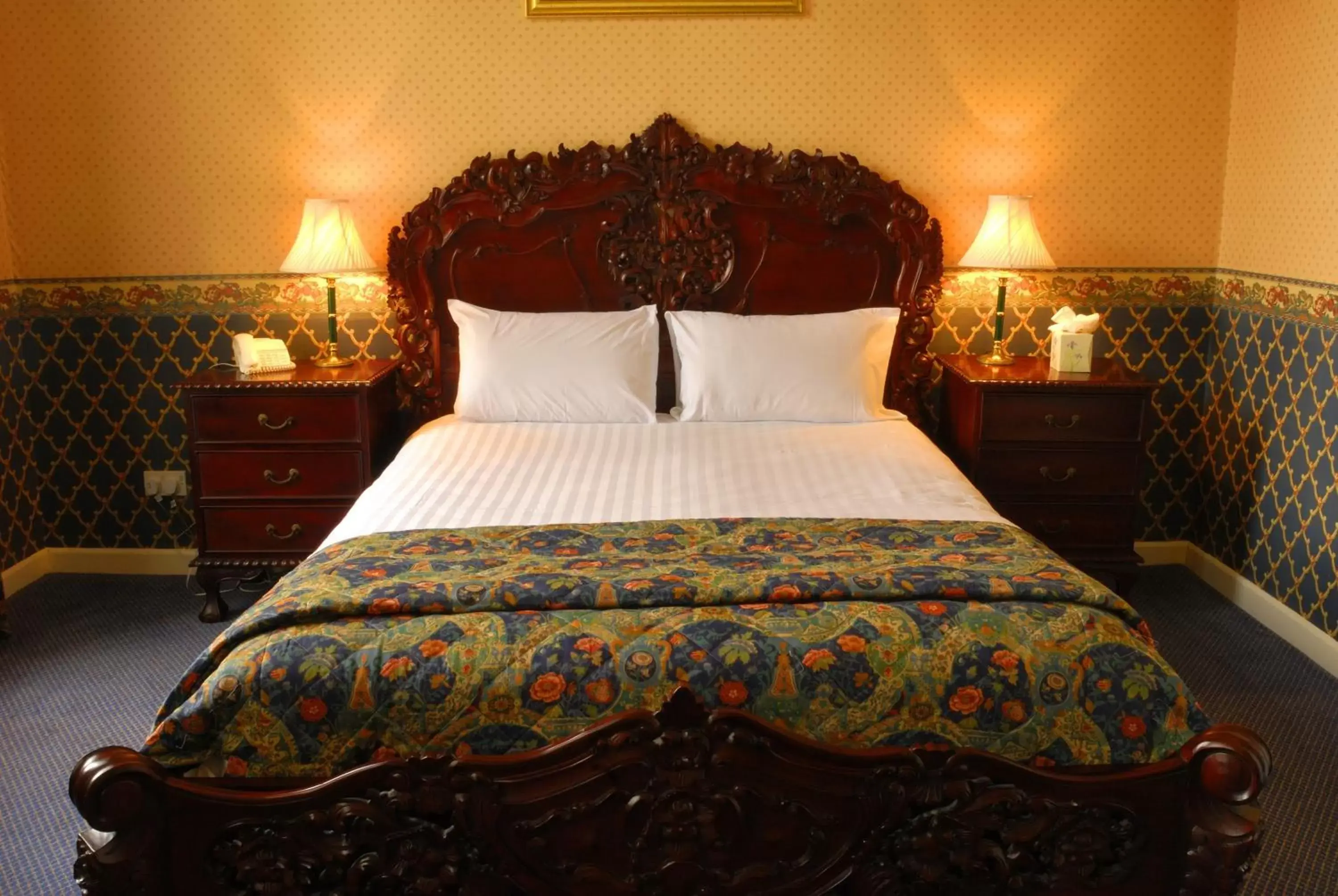 Bedroom, Bed in Haughton Hall