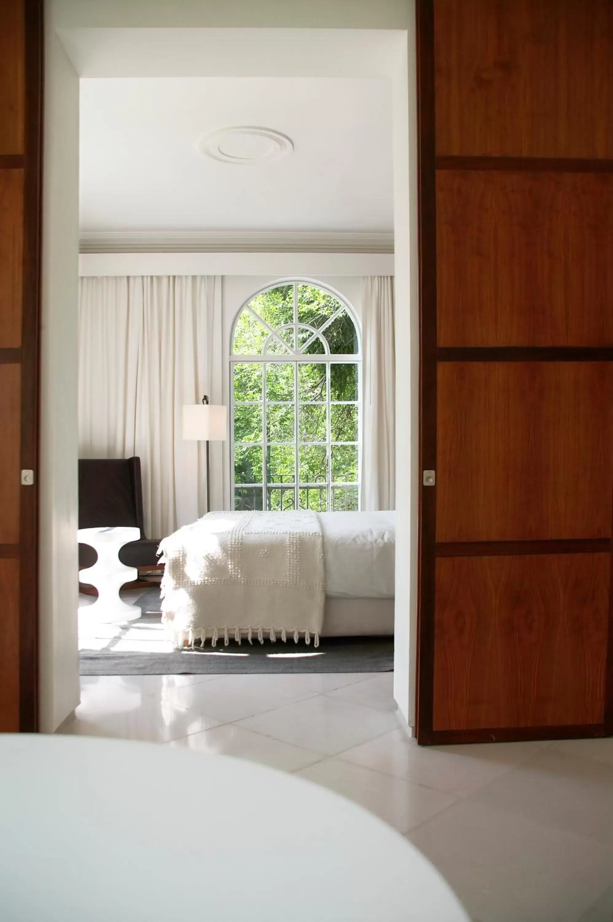 Bed, Seating Area in Condesa df, Mexico City, a Member of Design Hotels
