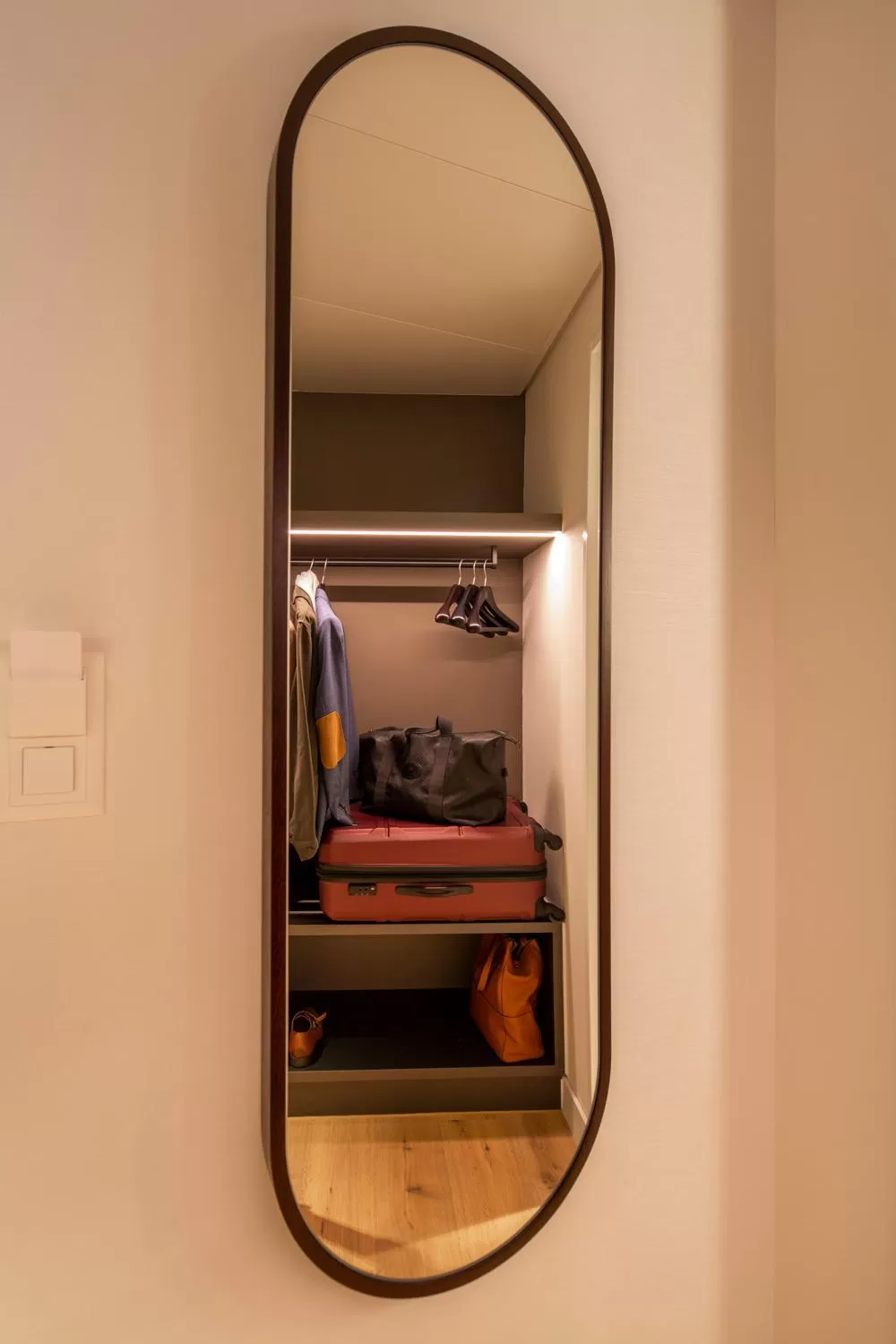 wardrobe in Hotel Walhalla