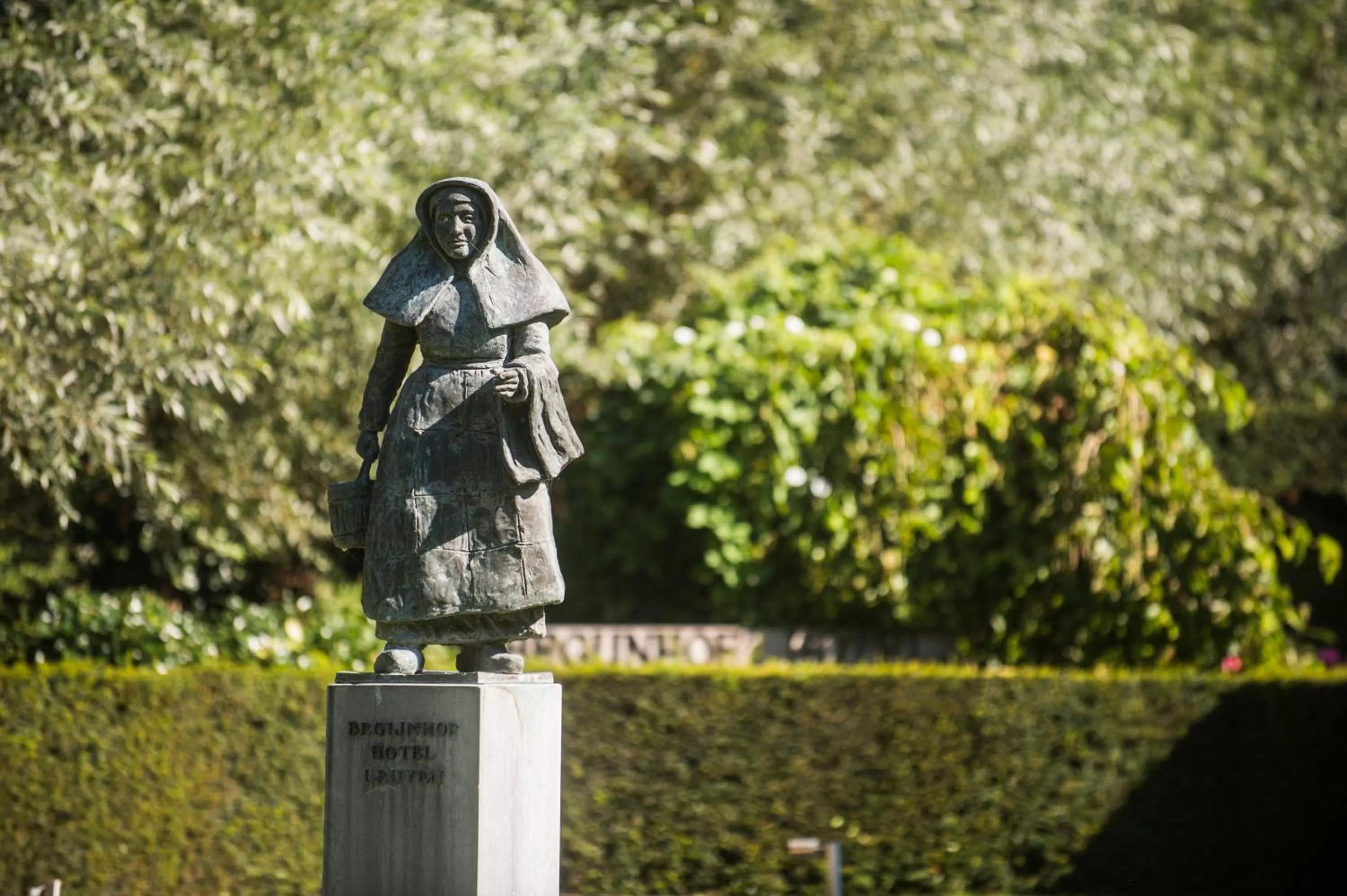 Garden in Begijnhof Hotel