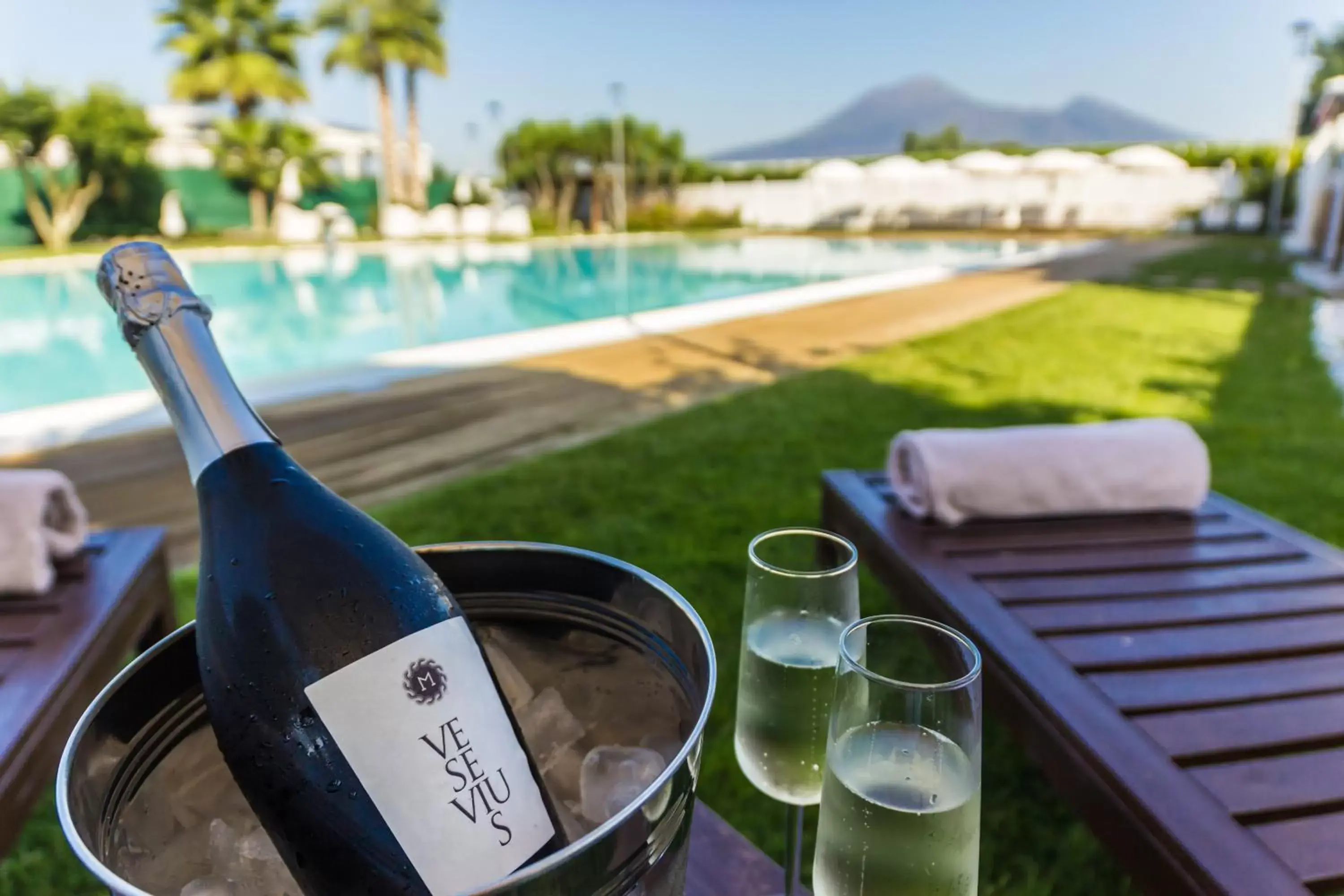 Pool view in Resort & Winery Bosco De Medici