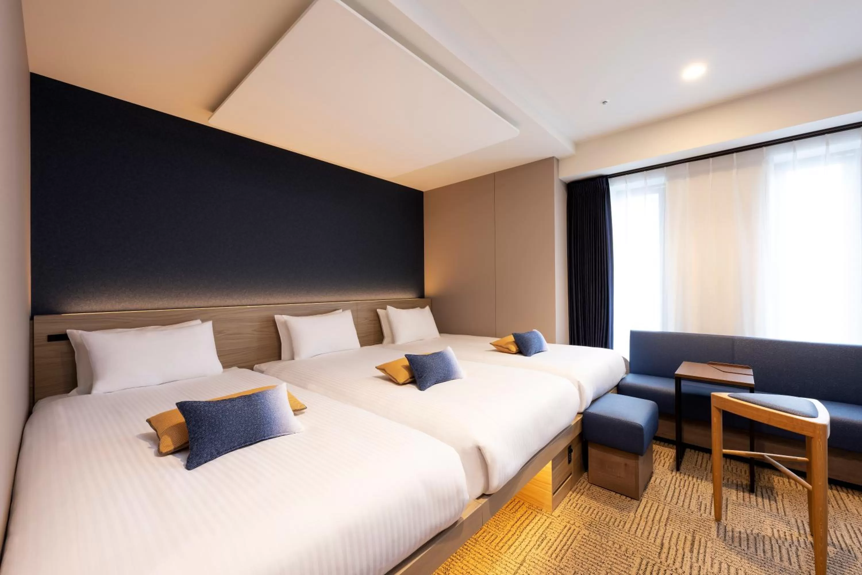 Photo of the whole room, Bed in HOTEL AMANEK Shinjuku Kabukicho