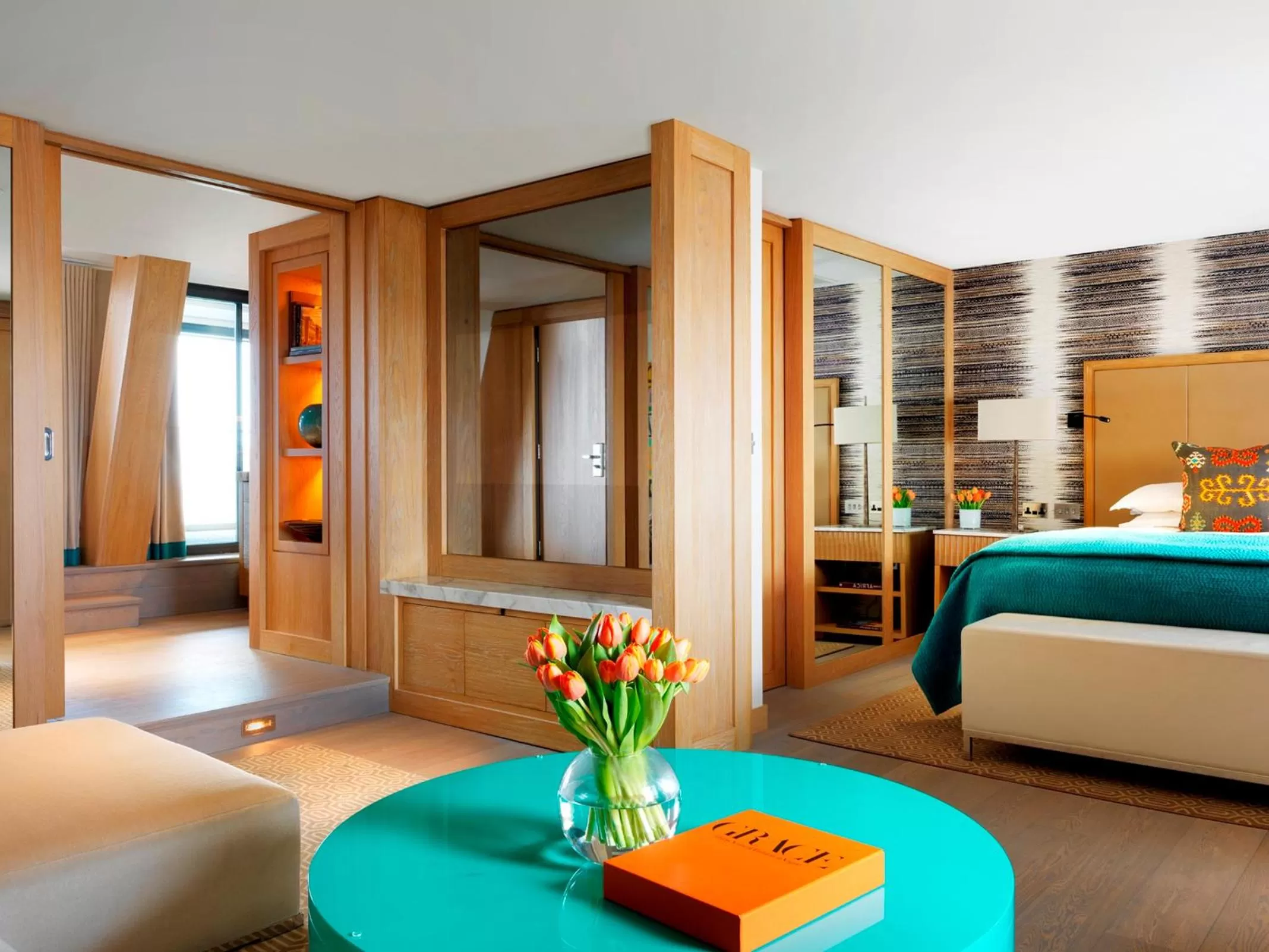 Living room, Bed in The Marylebone Hotel