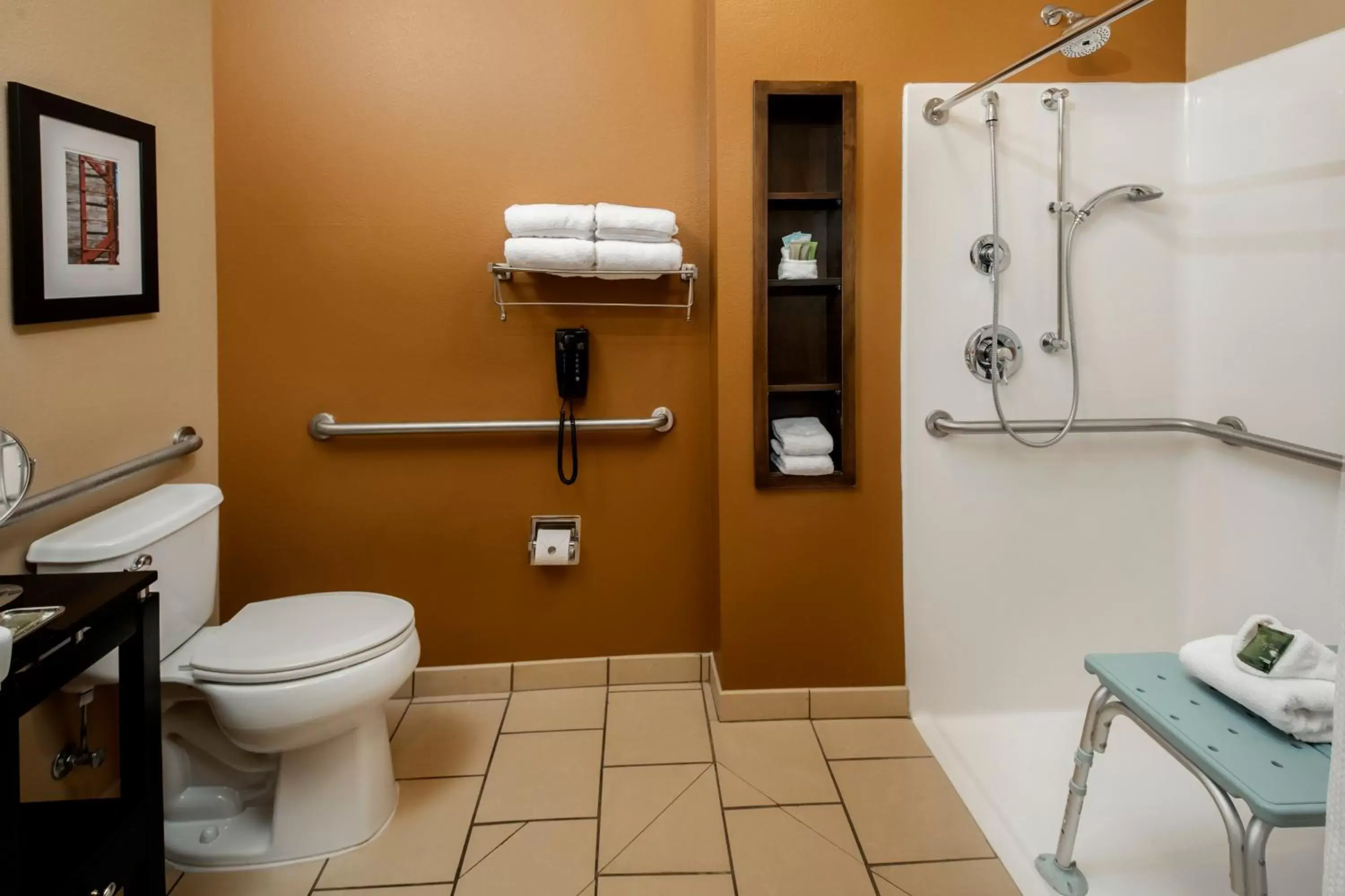 Bathroom in ClubHouse Hotel Sioux Falls