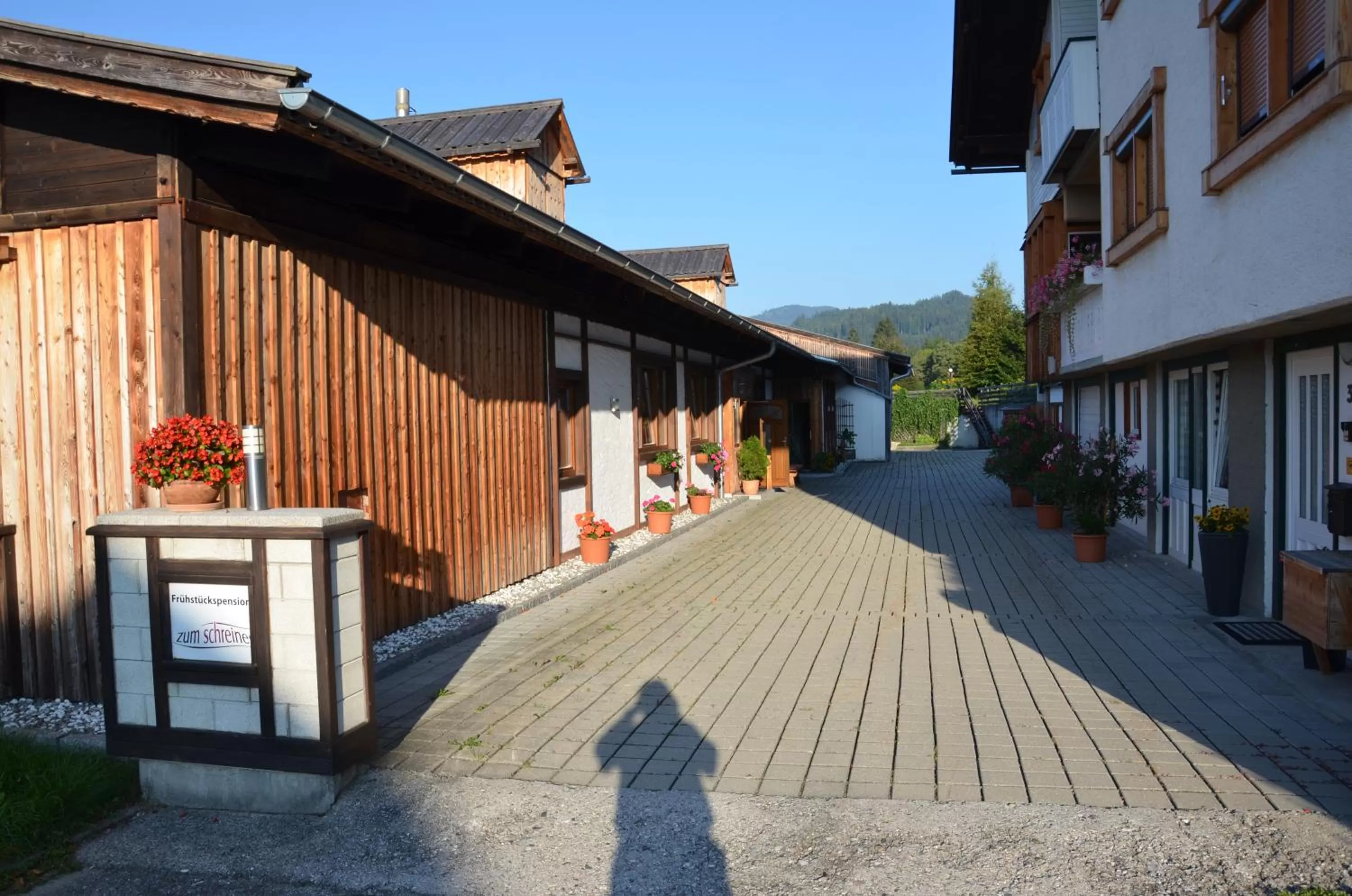 Property building in Pension zum Schreiner