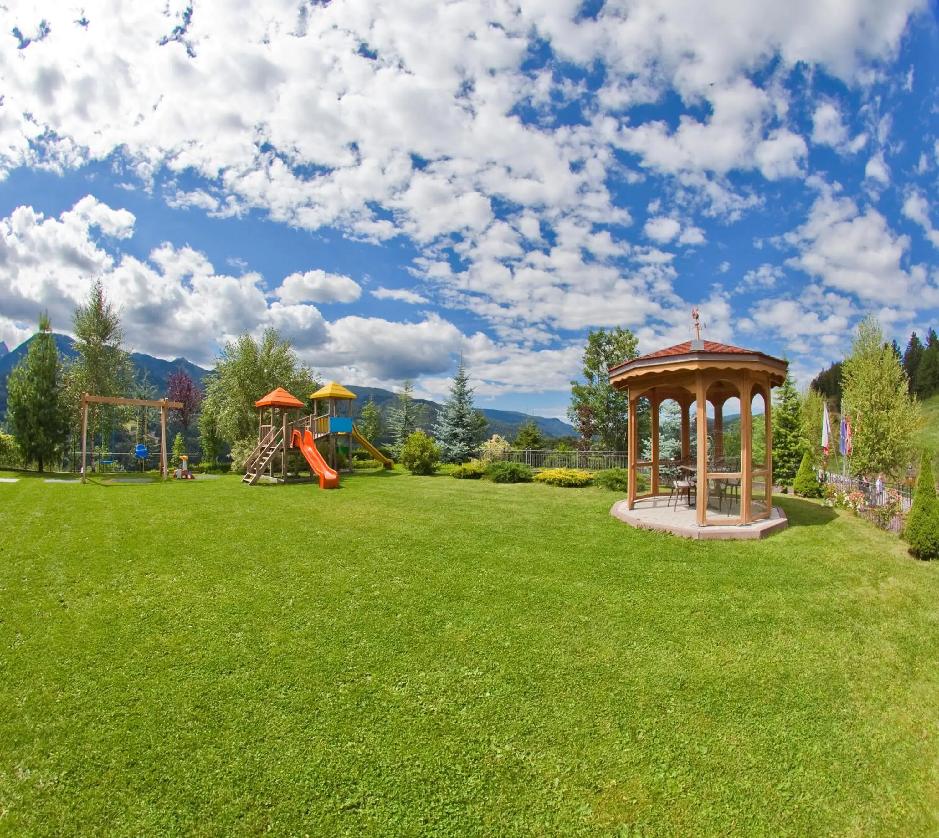 Children play ground, Garden in Hotel Lagorai Resort & Spa