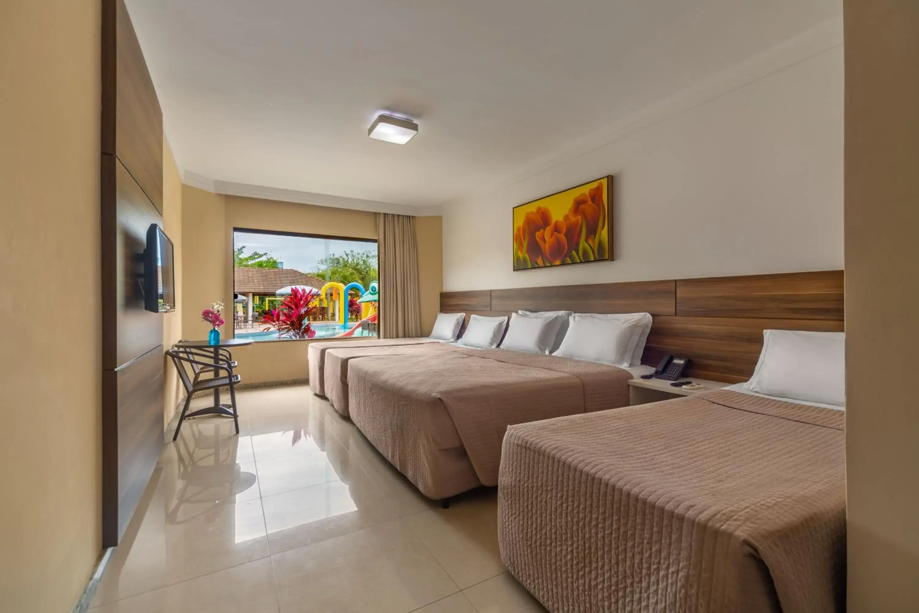 Bed in Transoceanico Praia Hotel Bed in Transoceanico Praia Hotel