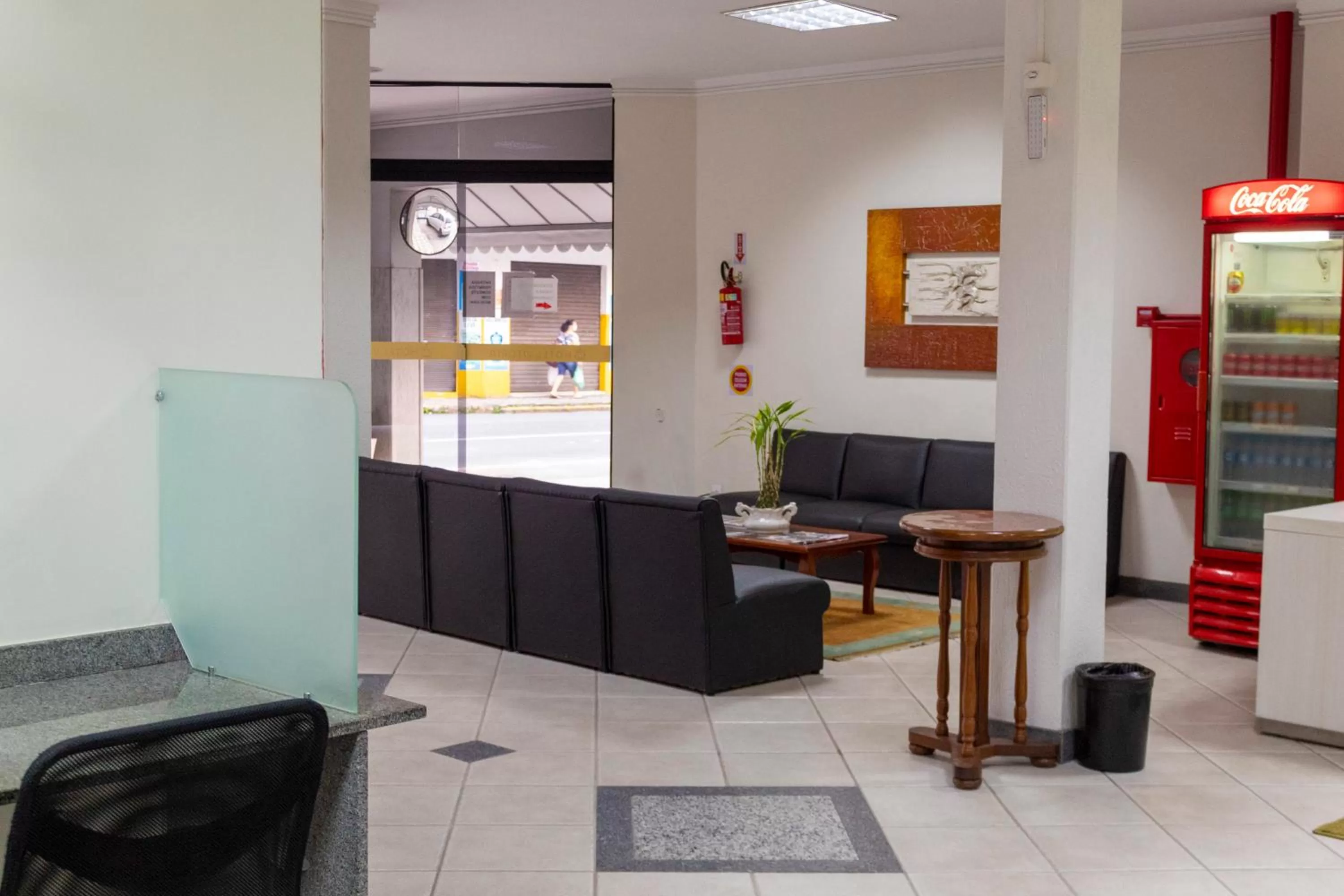 Lobby or reception in Hotel Vitoria - Itajaí