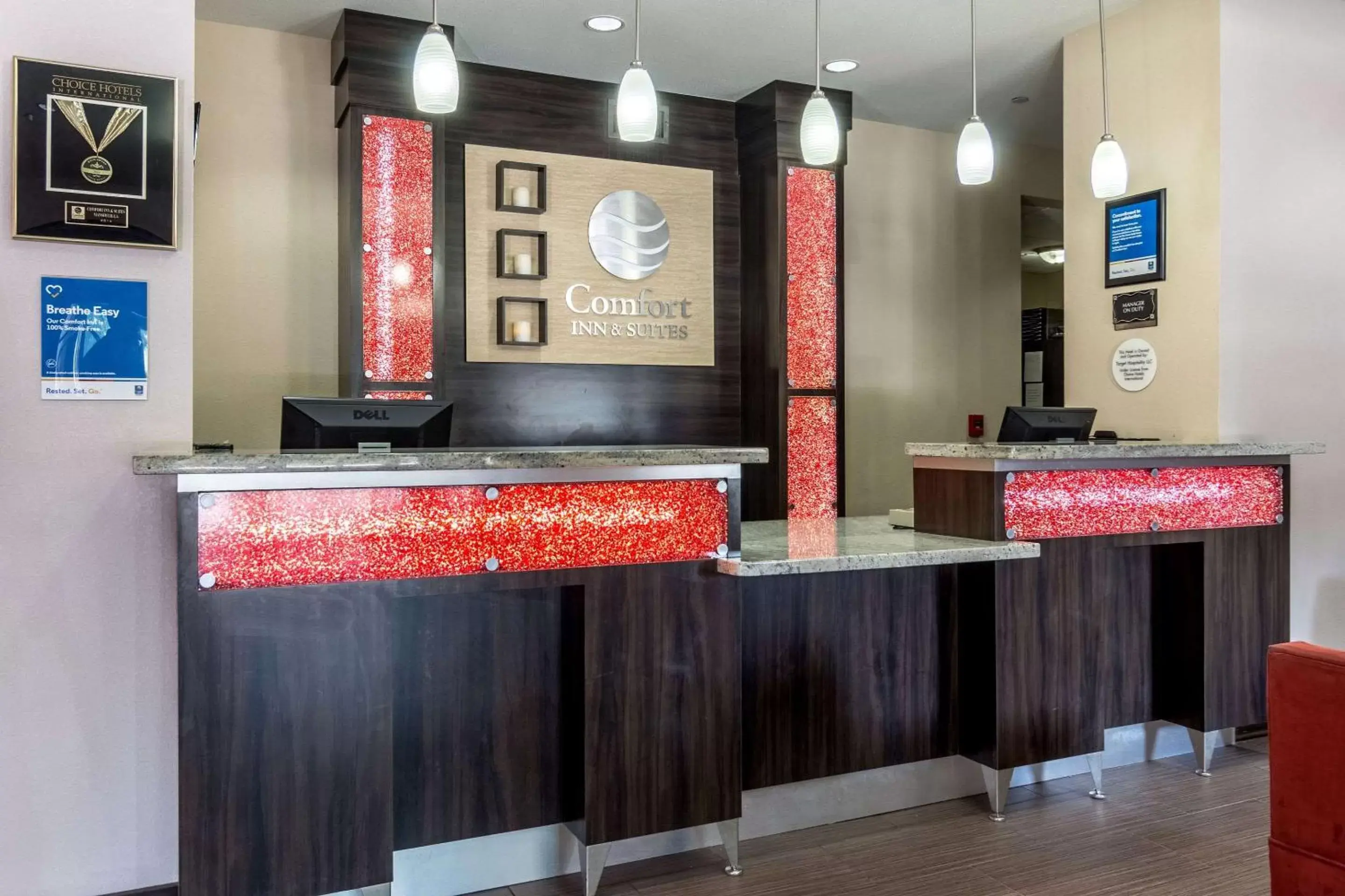 Lobby or reception, Lobby/Reception in Comfort Inn & Suites Mansfield