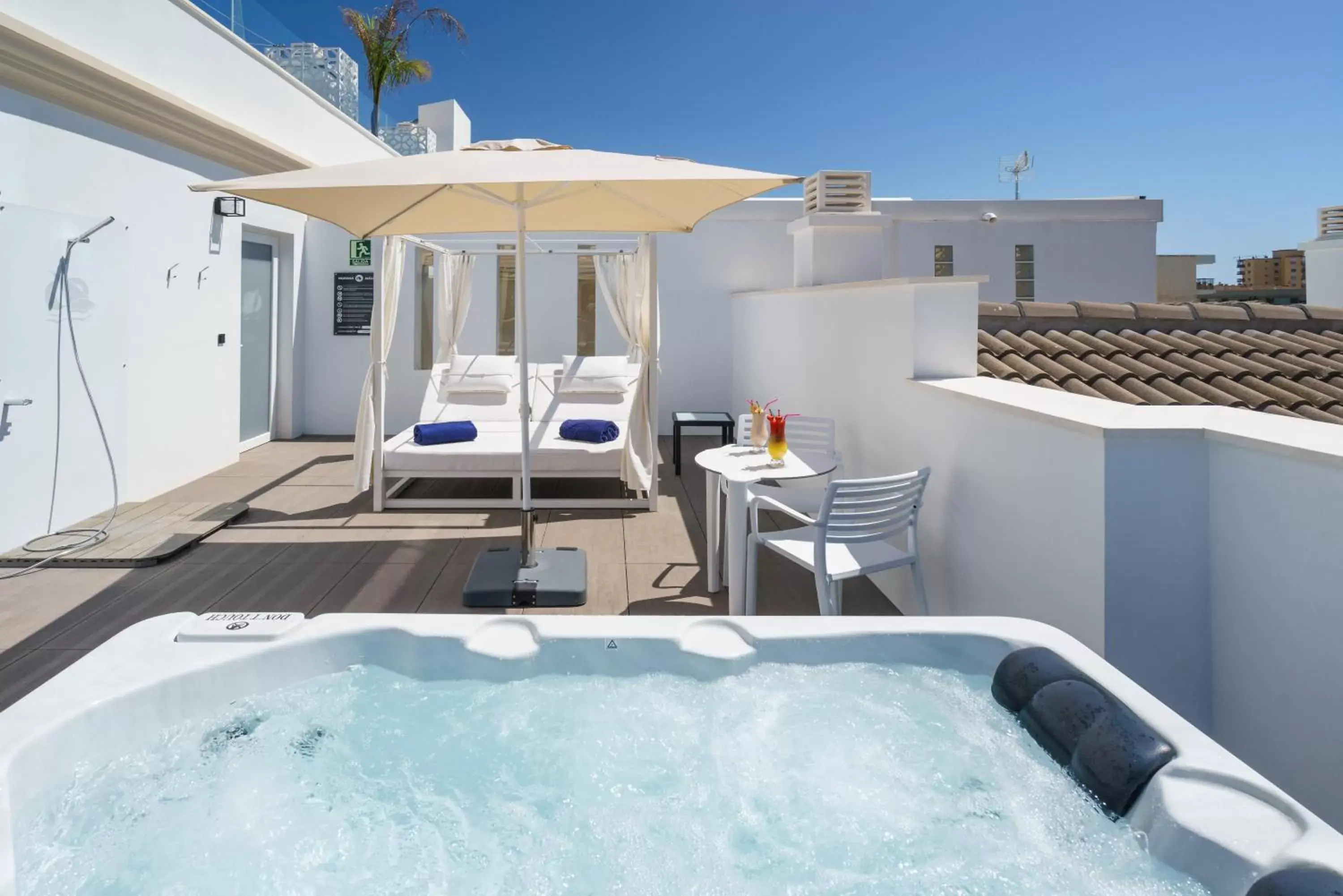 Open Air Bath in Costa del Sol Torremolinos Hotel