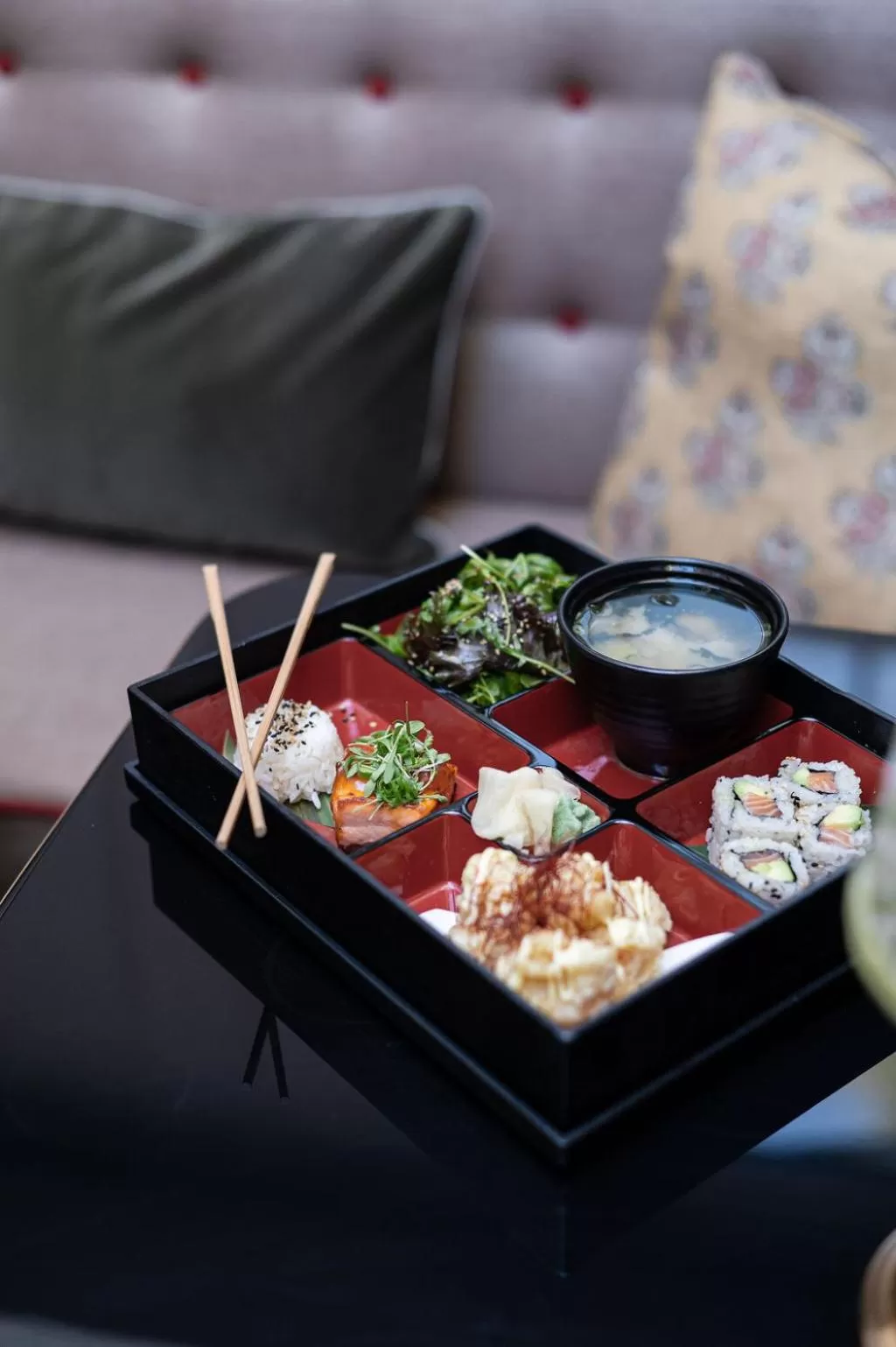 Food in The Tophams Hotel