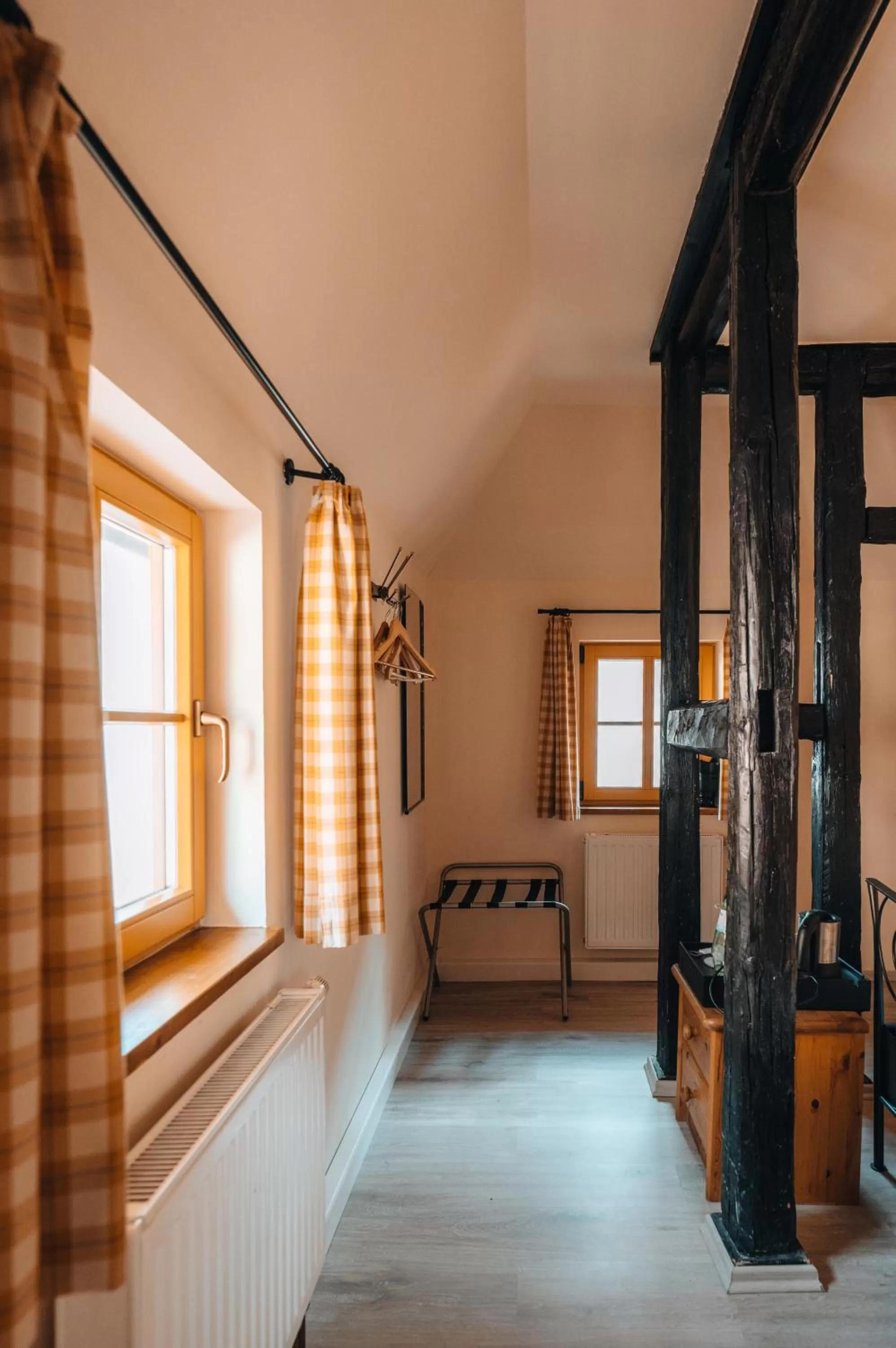 Photo of the whole room, Bed in Watzdorfer Geleitschenke und Herberge