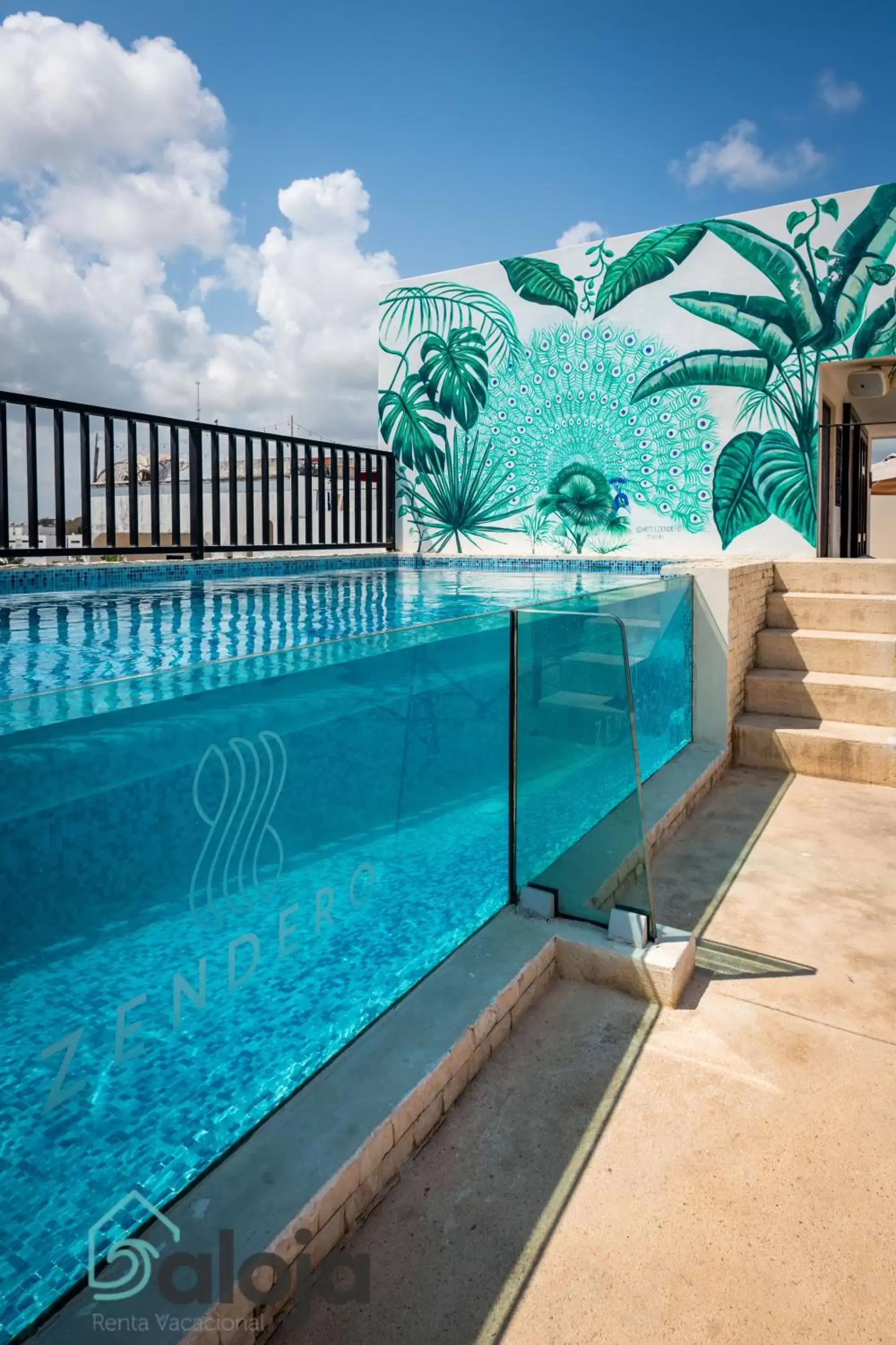 Swimming Pool in Hotel Zendero Tulum