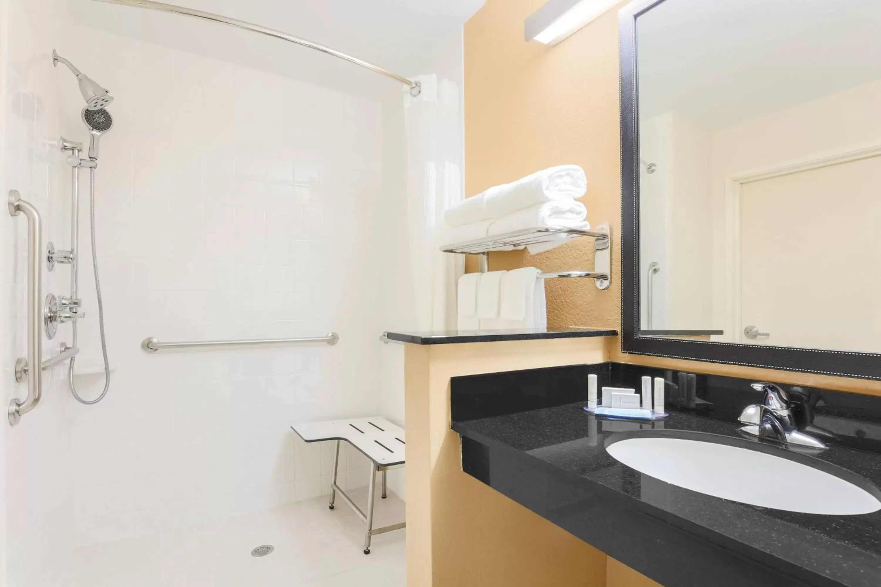 Bathroom in Fairfield Inn & Suites Houston Humble