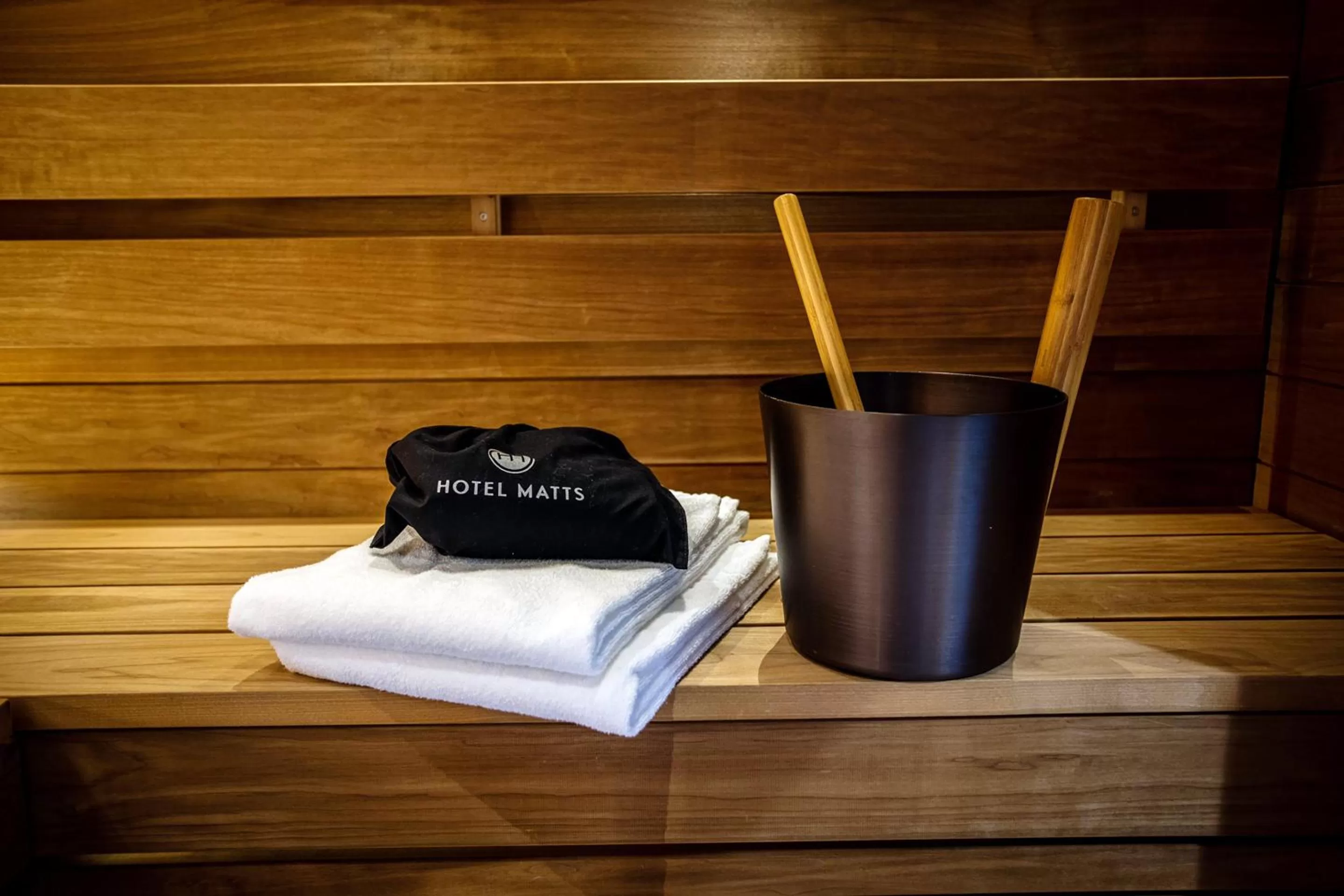 Sauna in Hotel Matts