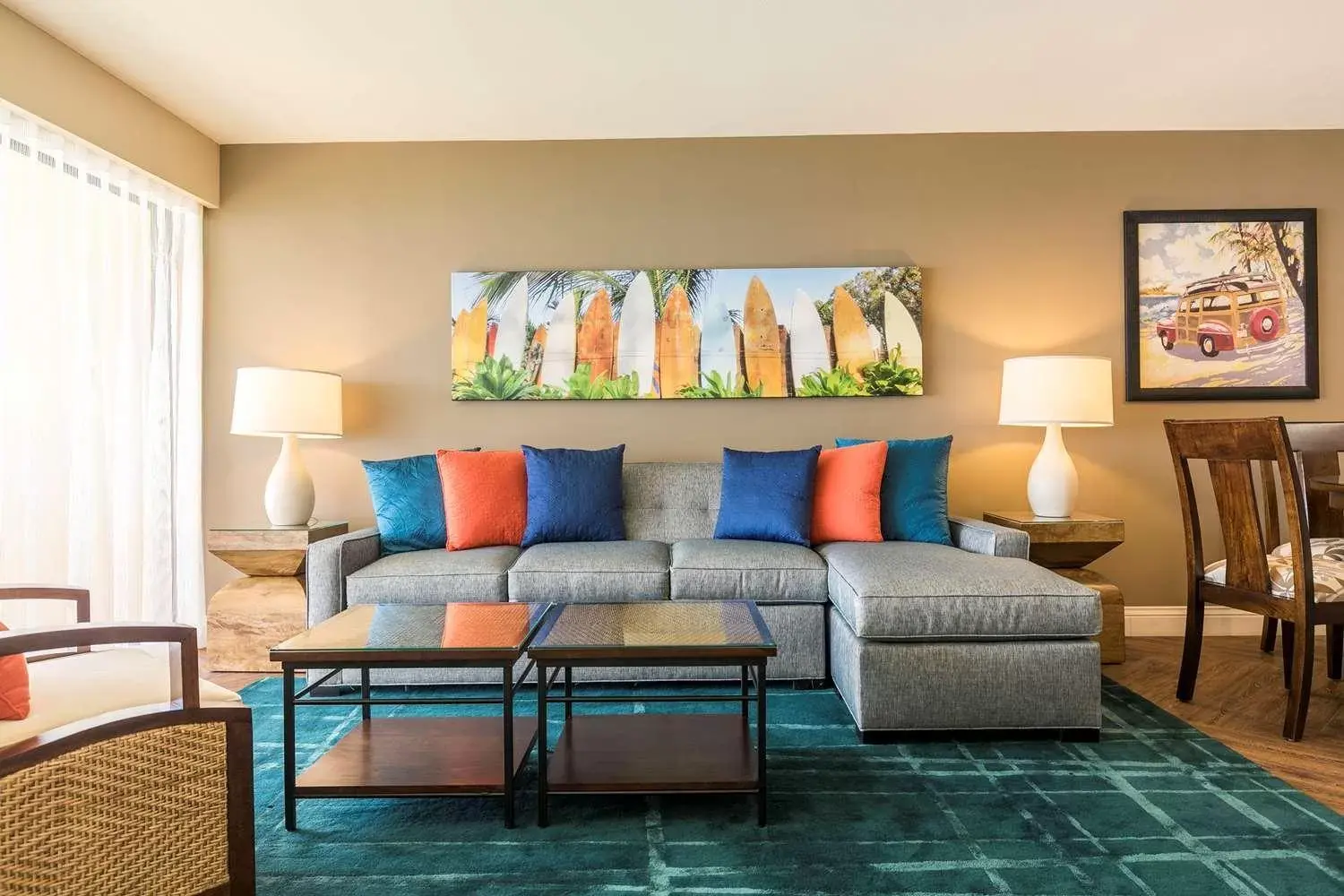 Living room, Seating Area in Aston Waikiki Beach Tower