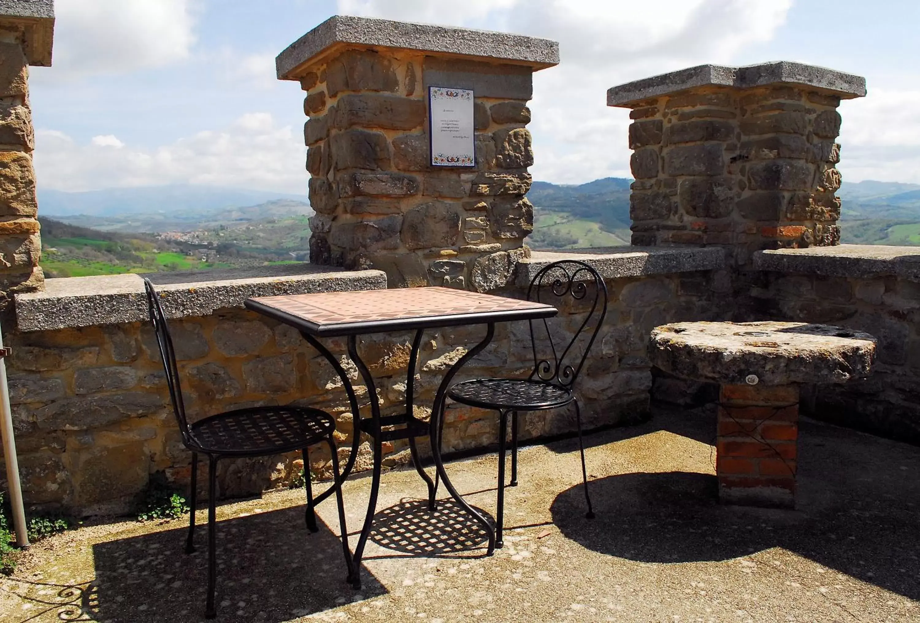 Balcony/Terrace in Castello Di Giomici