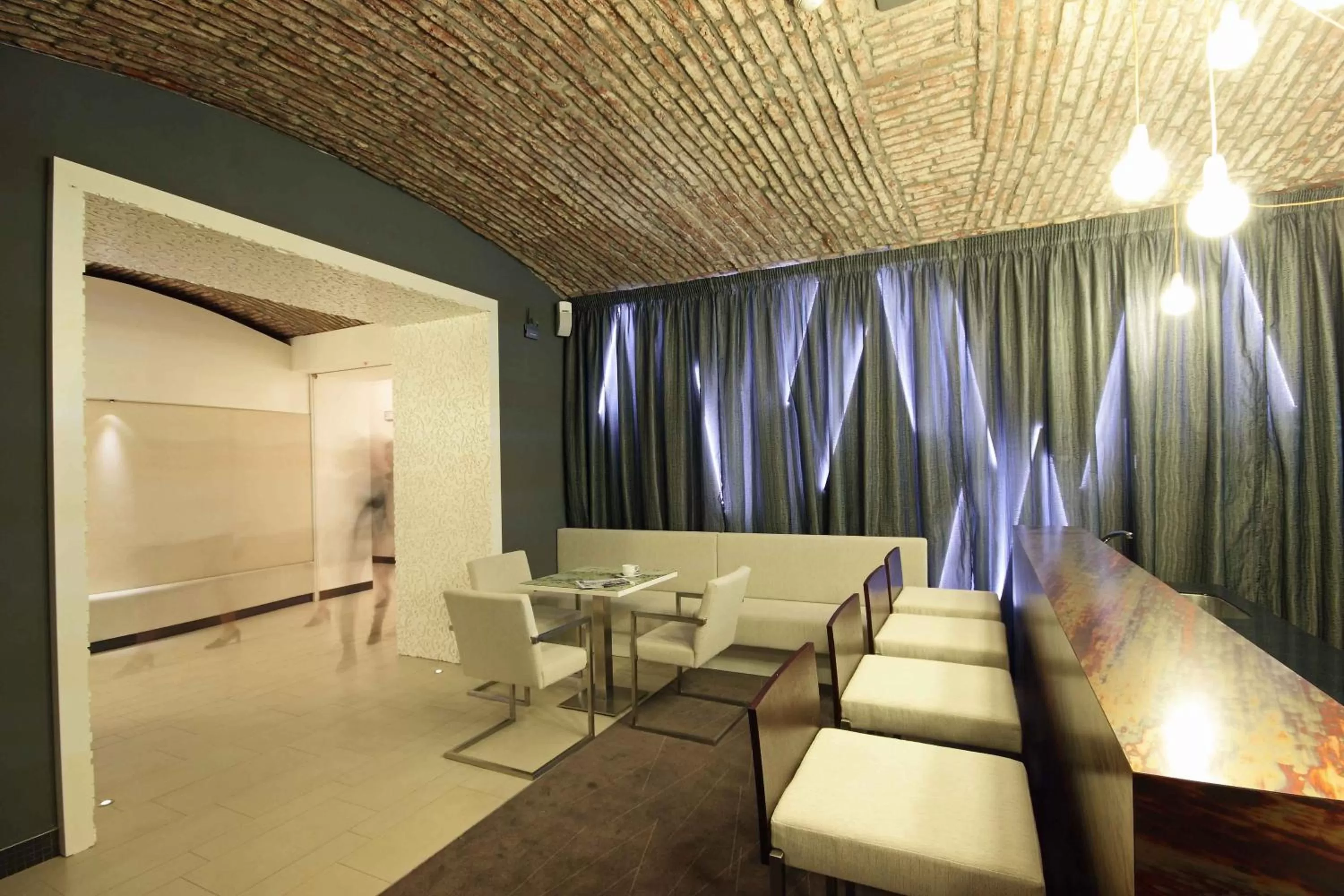 Lounge or bar in Pure White