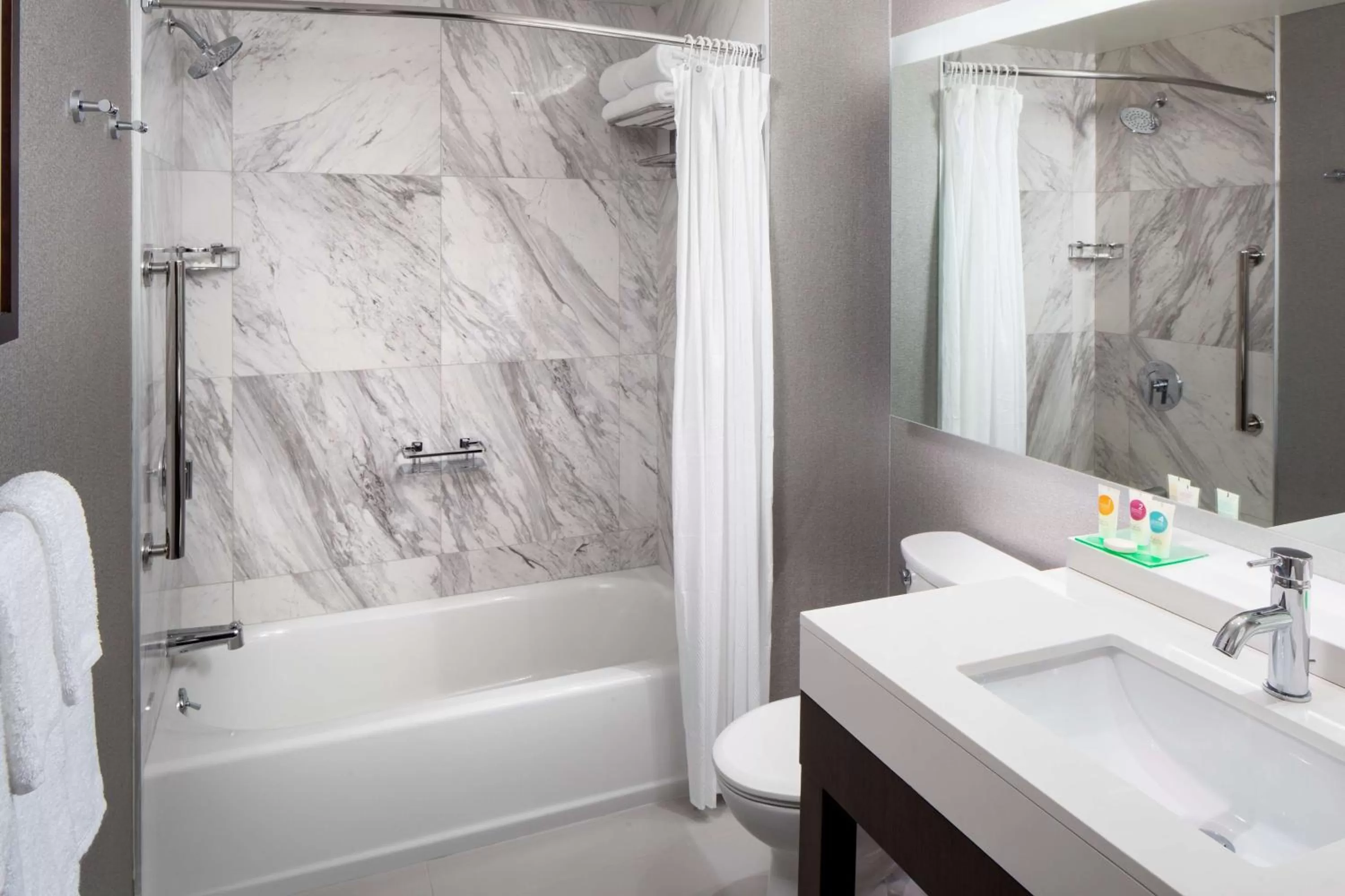 Bathroom in Hyatt Place Poughkeepsie - Hudson Valley