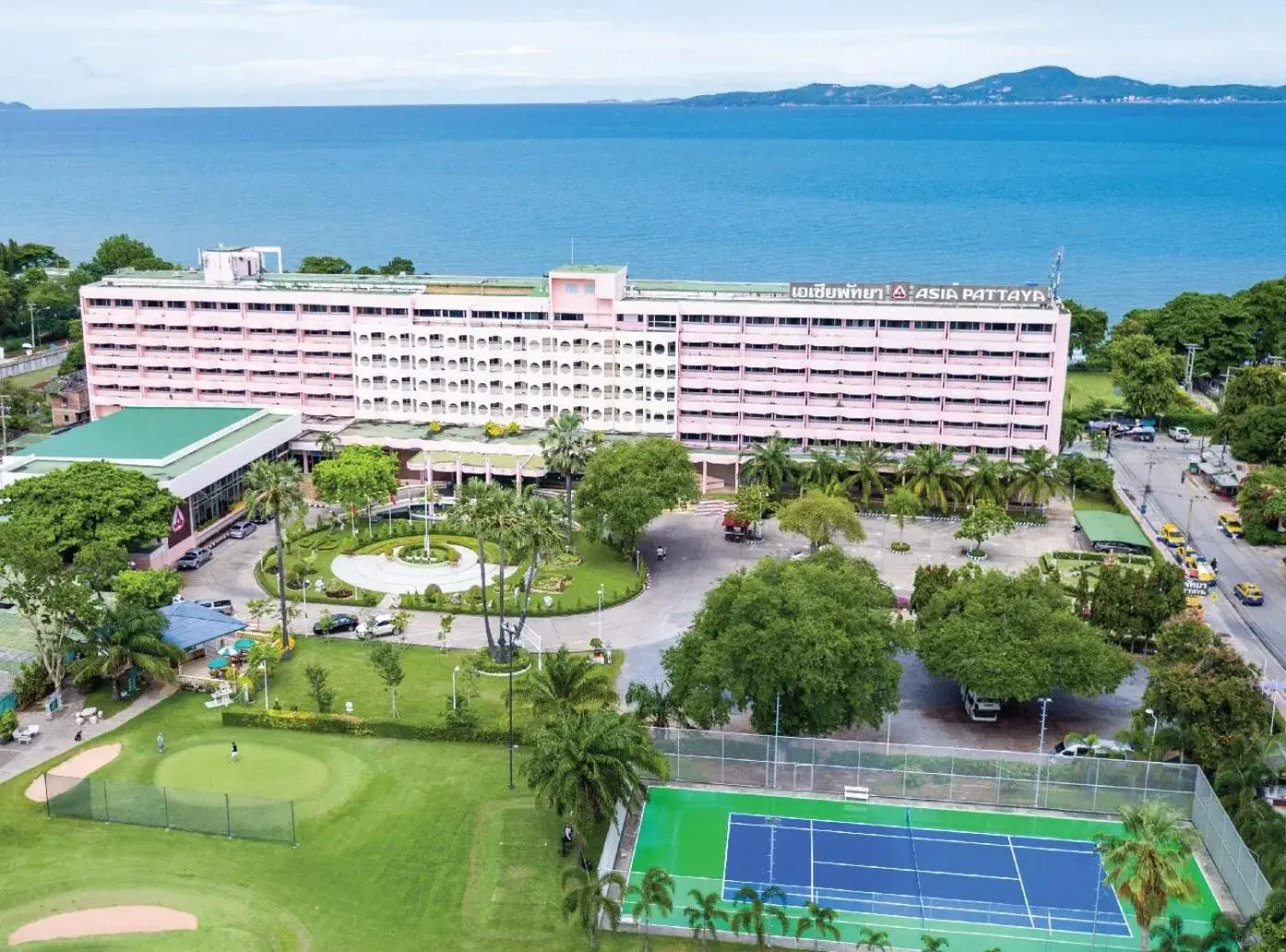 Bird's eye view, Bird's-eye View in Asia Pattaya Hotel