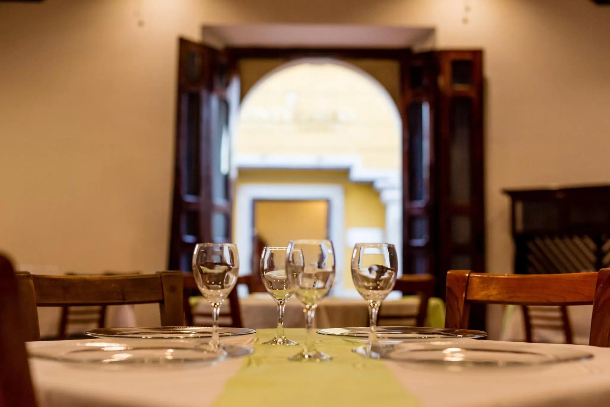 Swimming pool in Hotel la Perla Leon